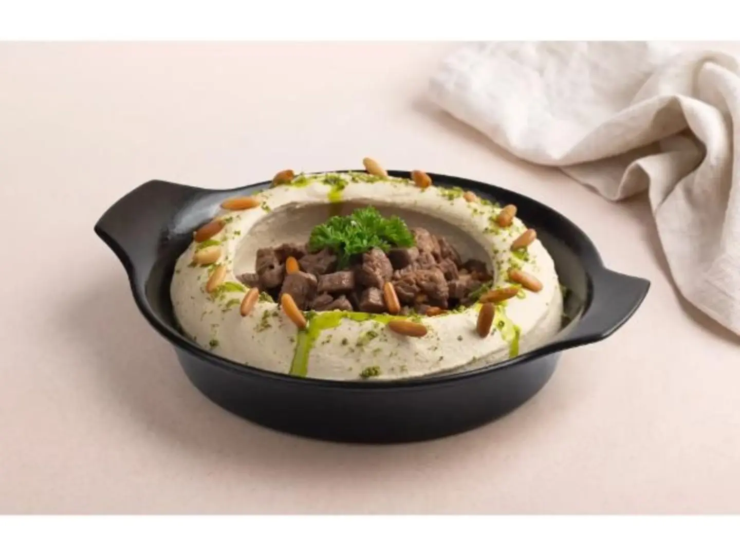 Hummus With Beef
