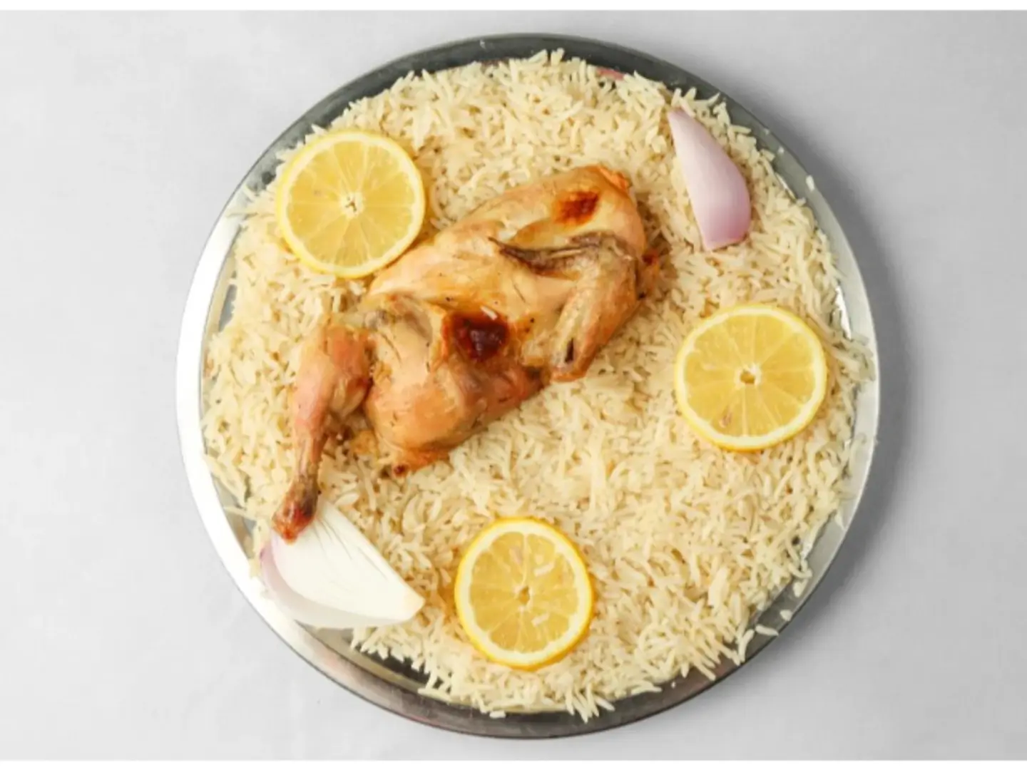 نصف حبة دجاج حنيذ