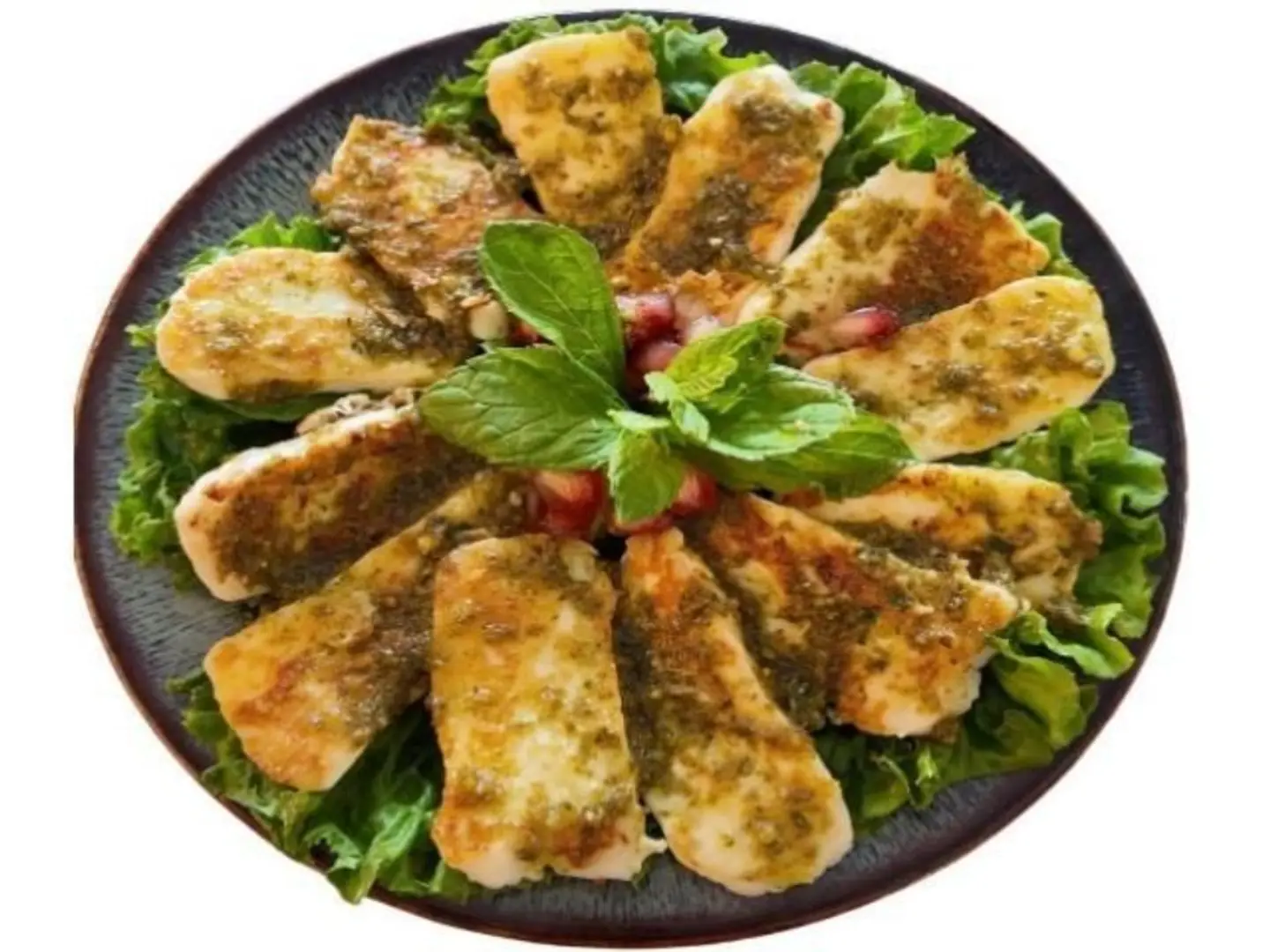 حلوم مشوي بصوص الزعتر