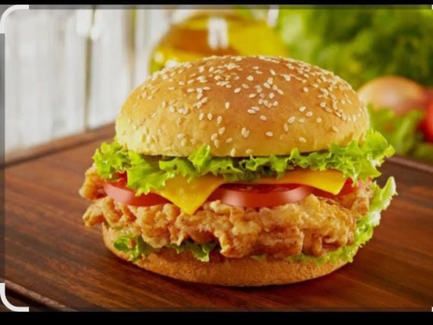 Burger Cheese Chicken