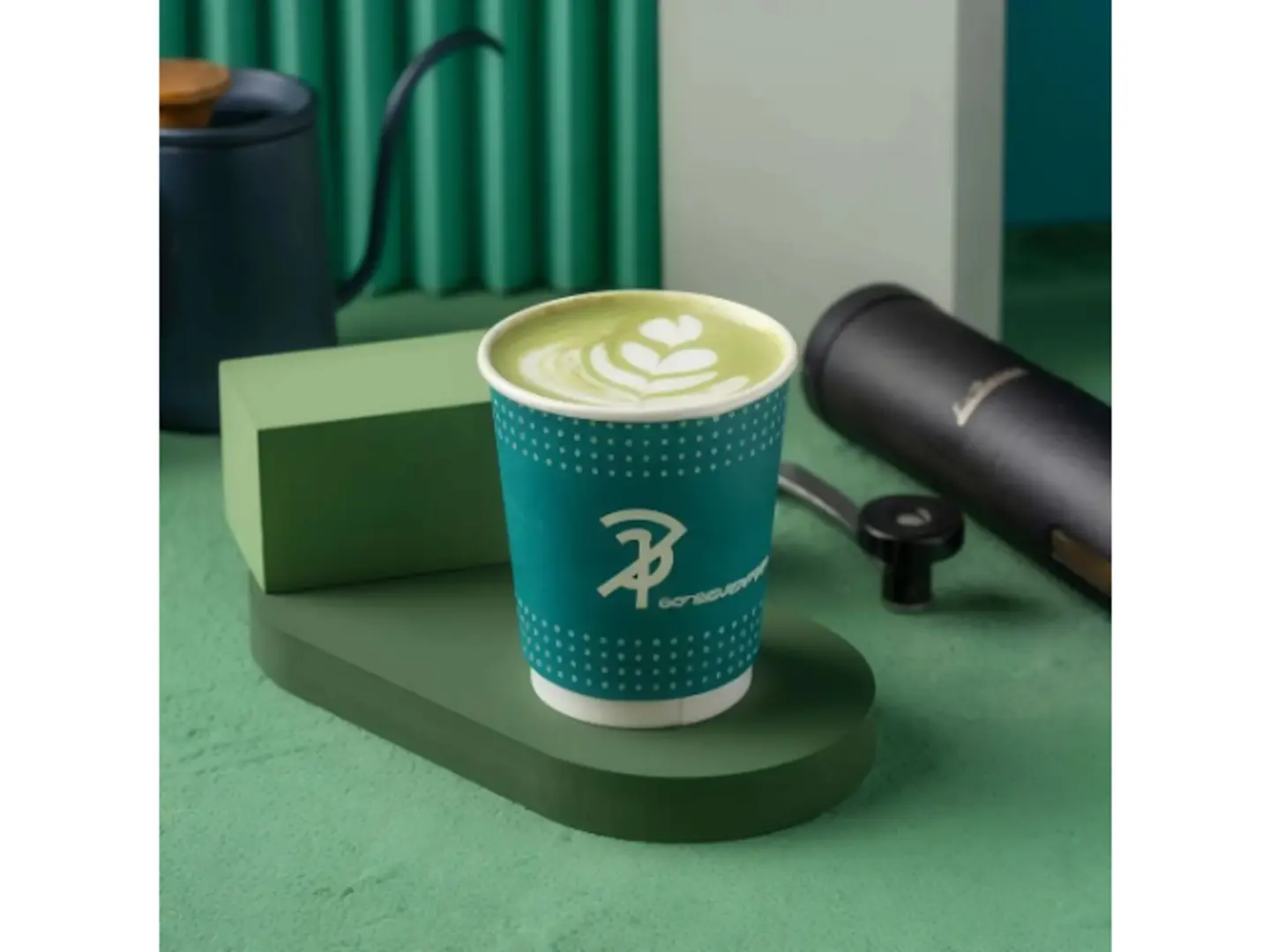Hot Pistachio Latte