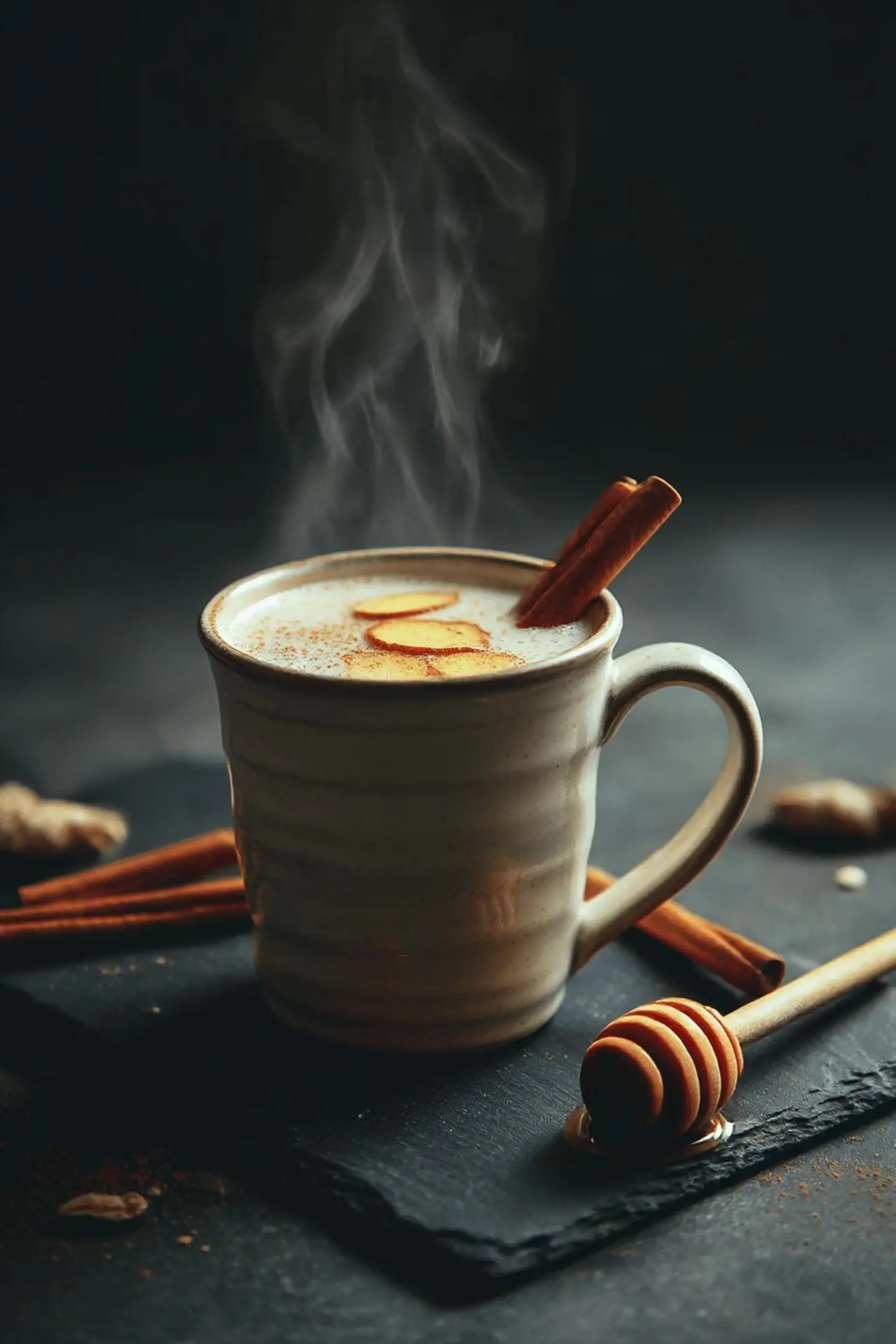 Cinnamon Ginger Milk