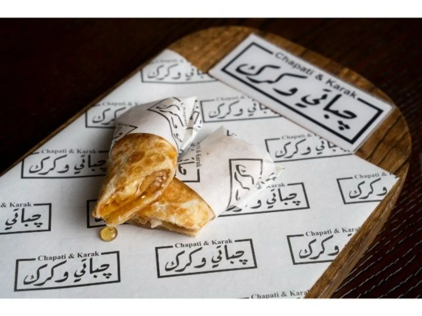 Cheese And Honey Chapati