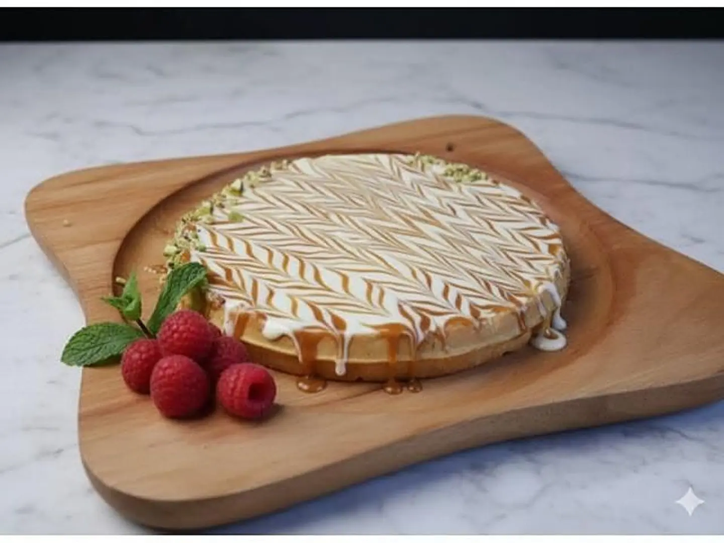 White Chocolate Waffle