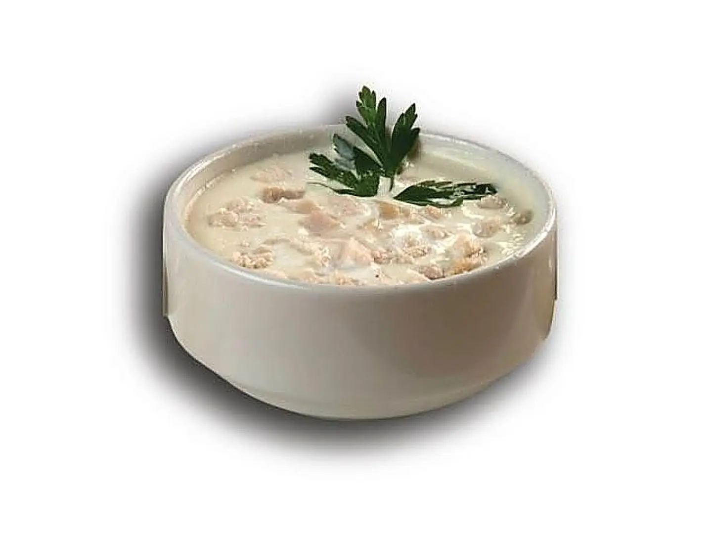 شوربة دجاج بالكريمة