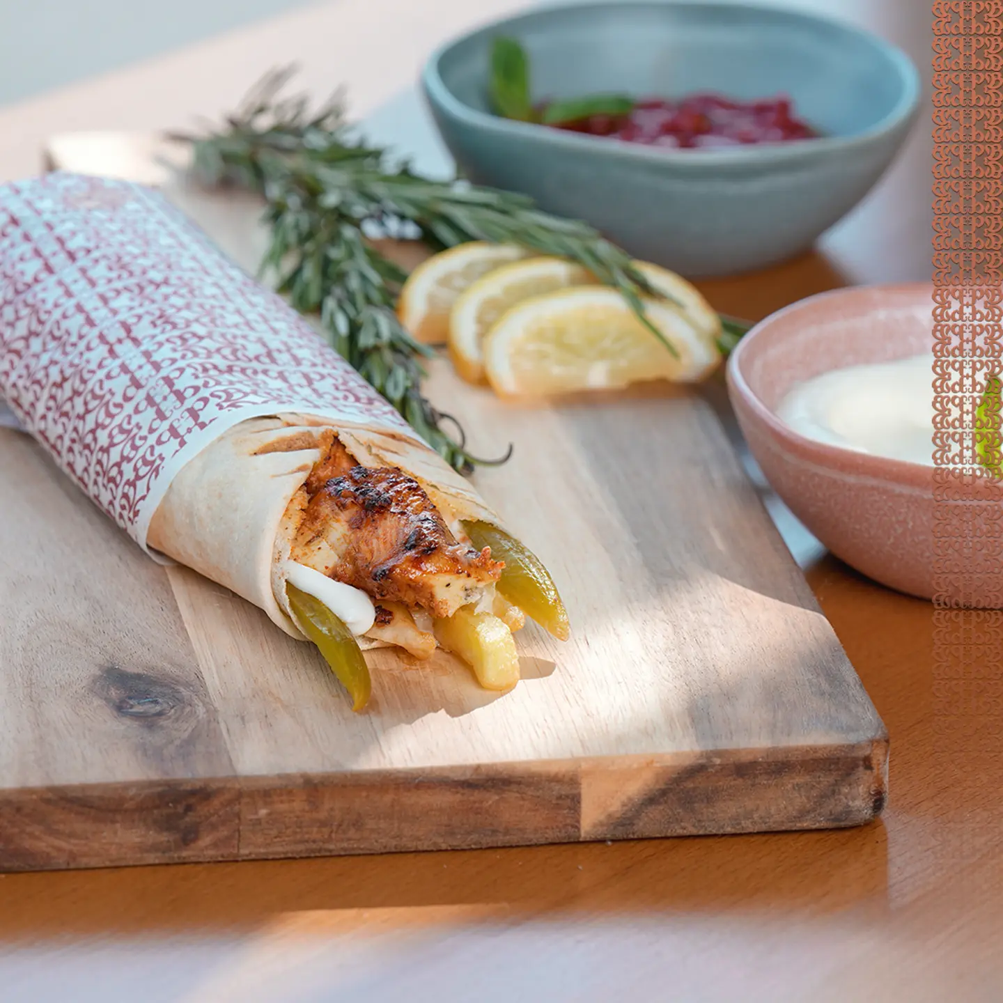 Chicken Shawarma Sandwich