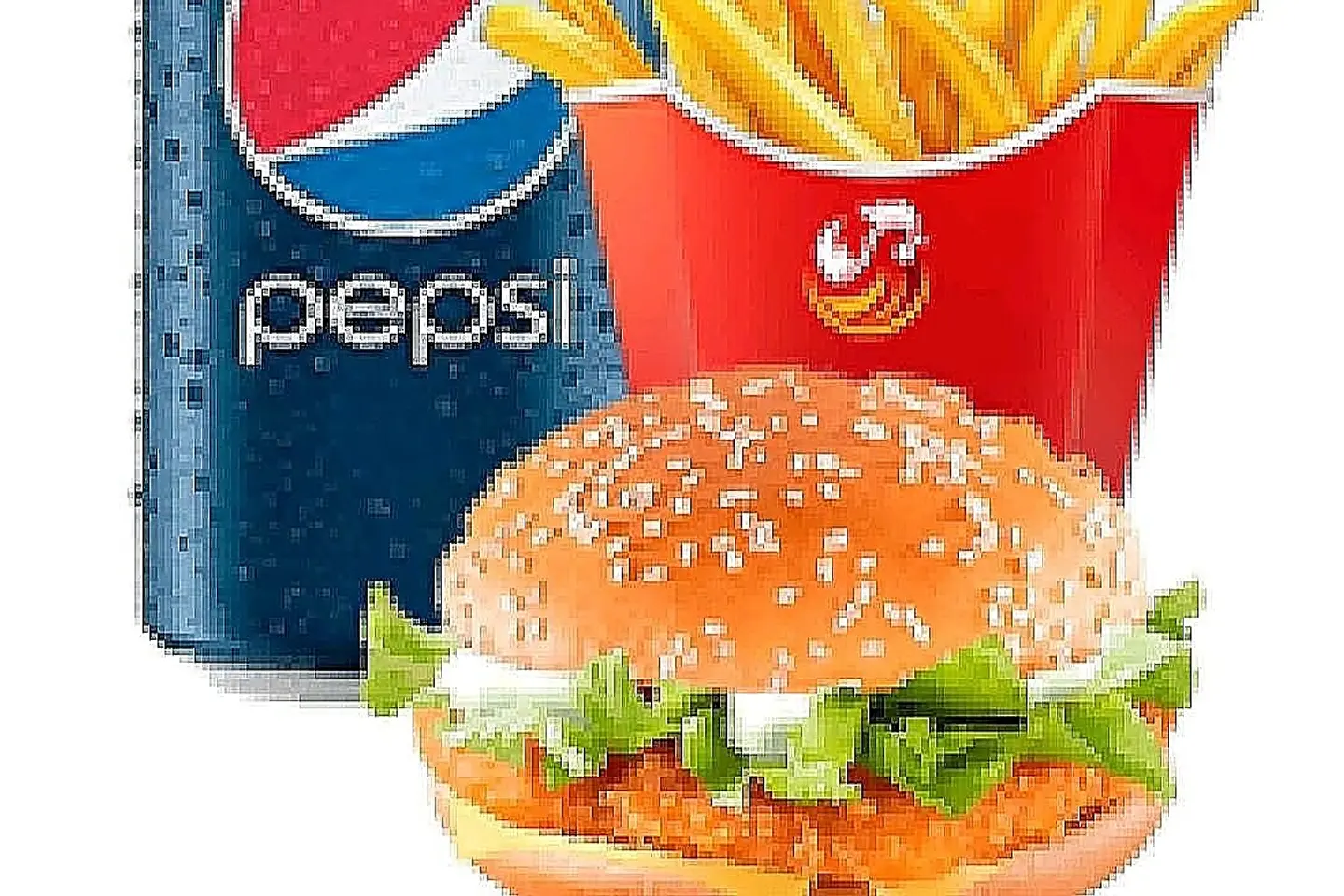 وجبة برجر دجاج