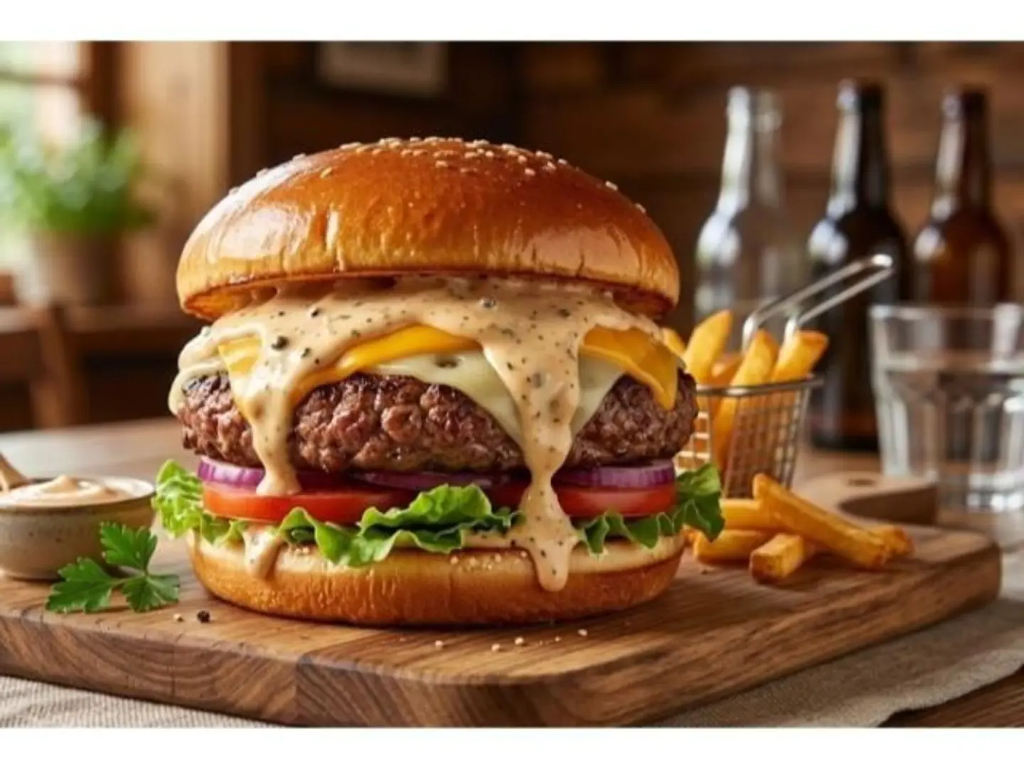Grand Big Tasty Beef Burger