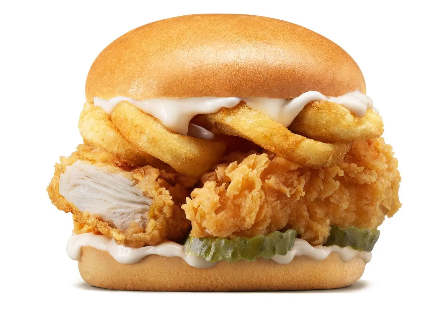 Curly Chicken Sandwich