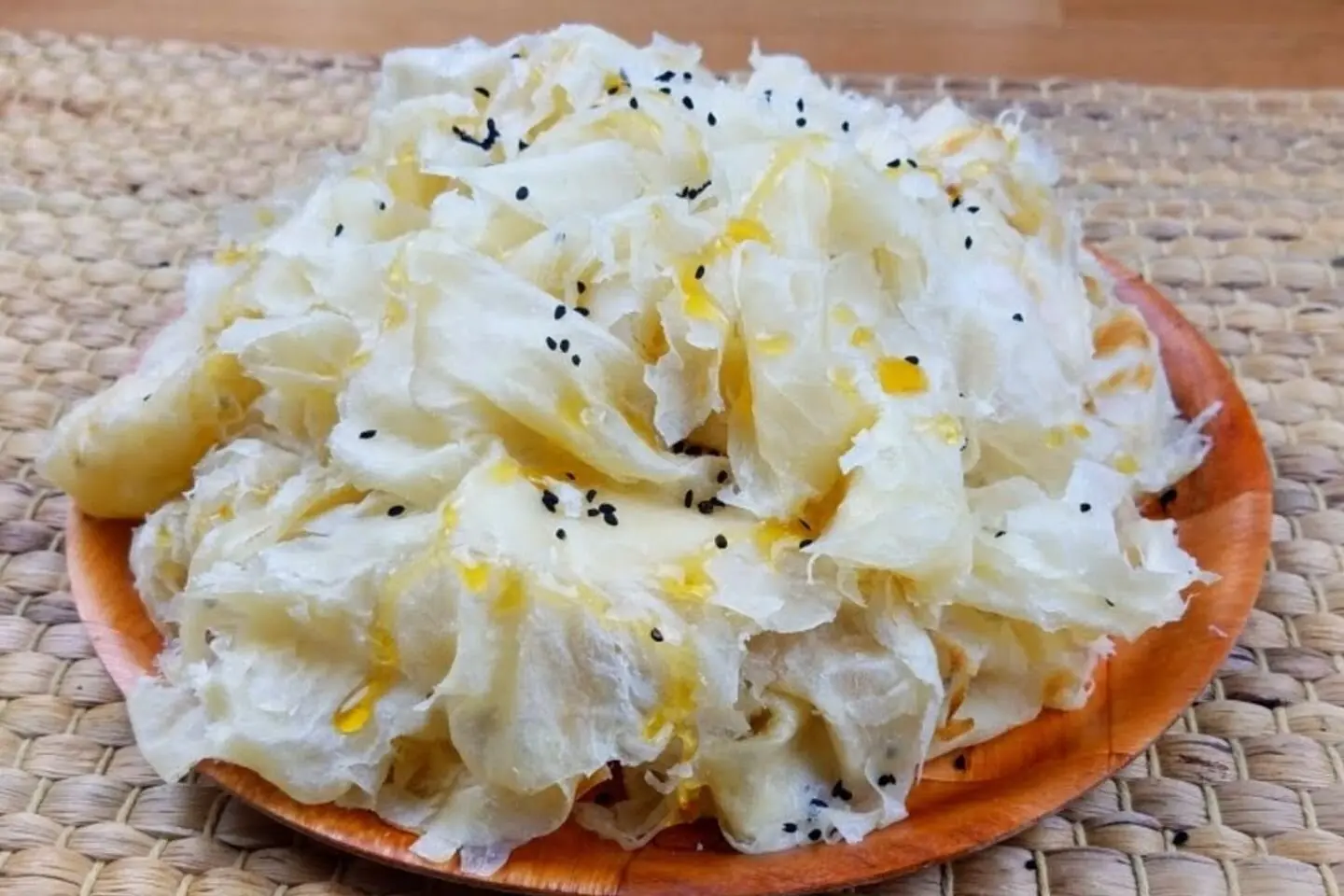 خبز رطب بالسمن