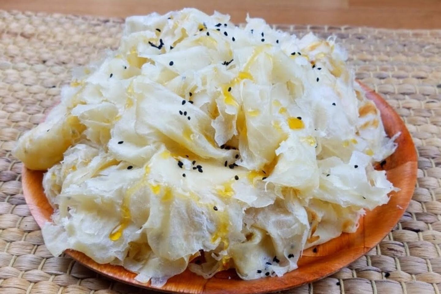 خبز رطب بالسمن