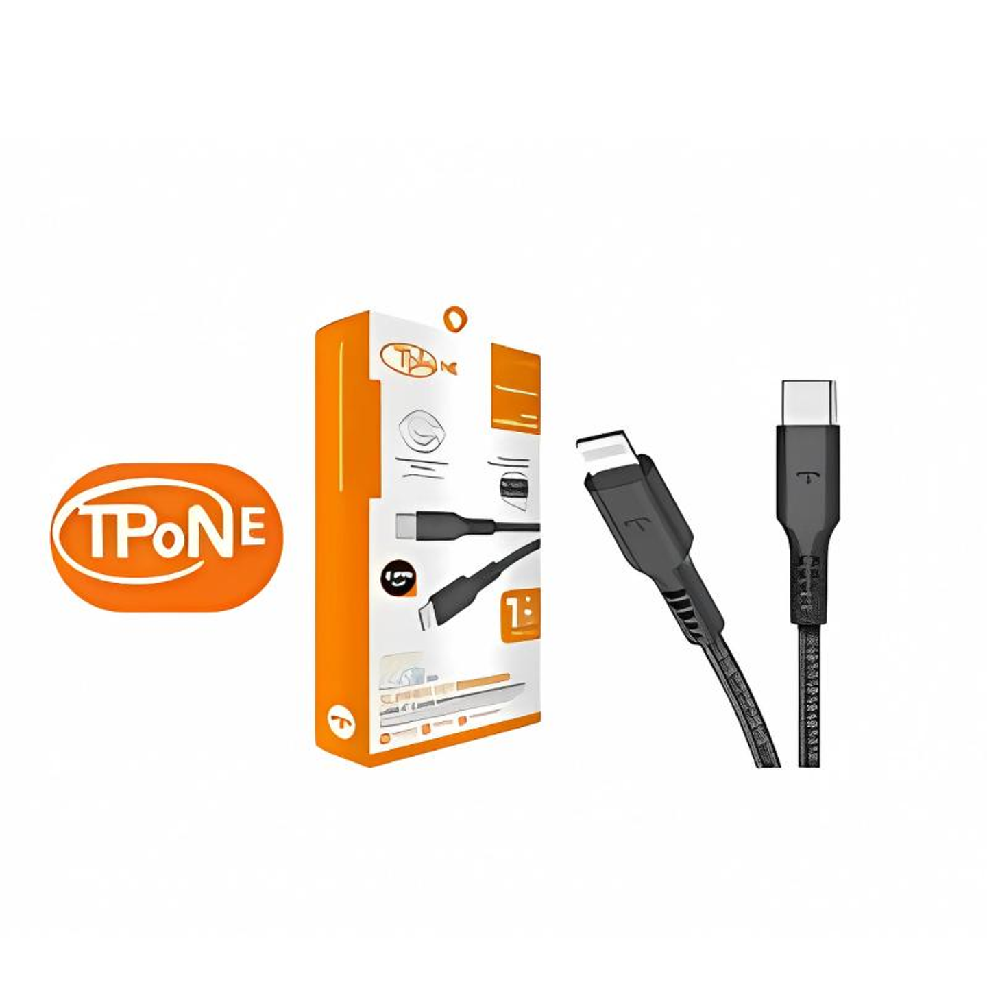 كيبل تايب سي إلى ايفون من تي فون1م ربل