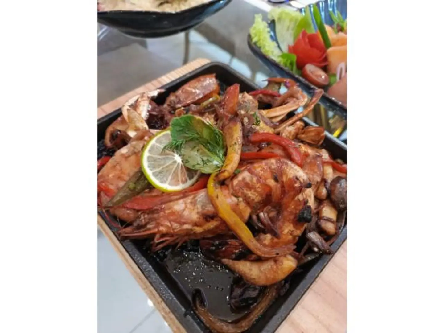 Seafood Fajitas