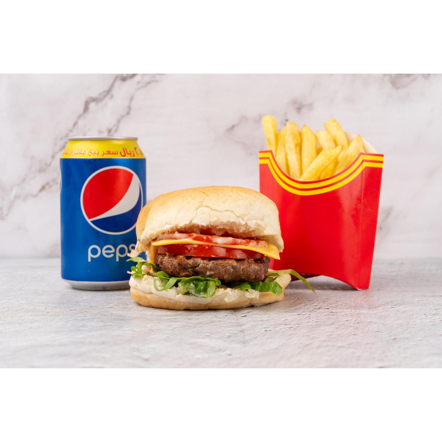 Beef Burger Meal