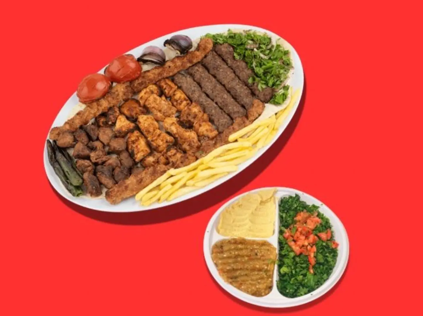 كيلو مشويات + مقبلات مجاني