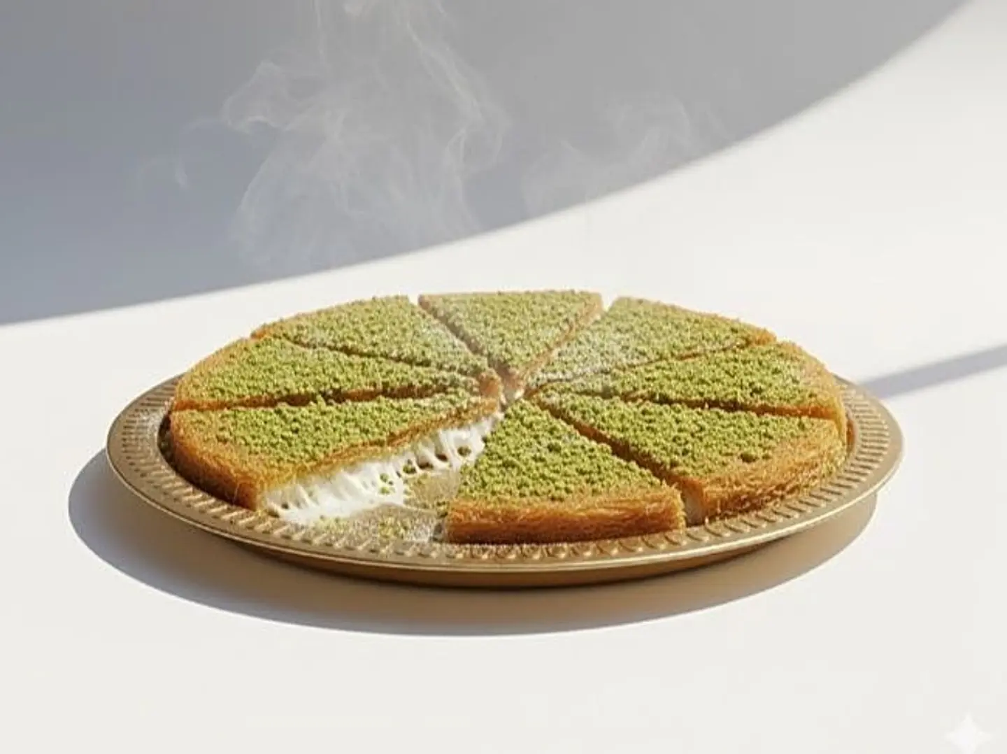 Medium Kunafa With Pistachio