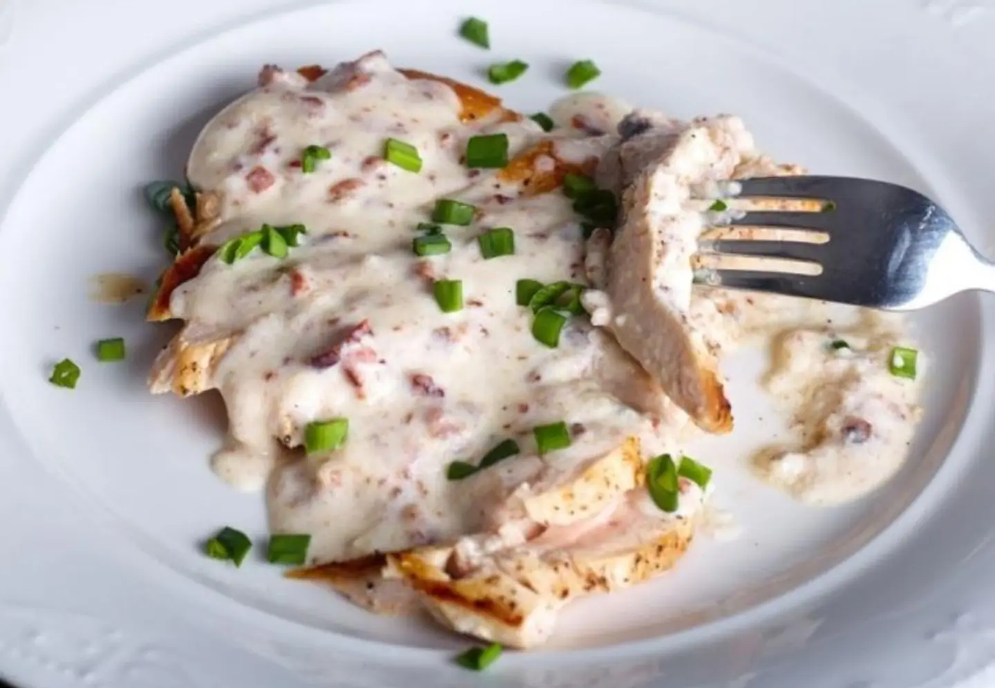 Grilled Chicken With Italian Cream