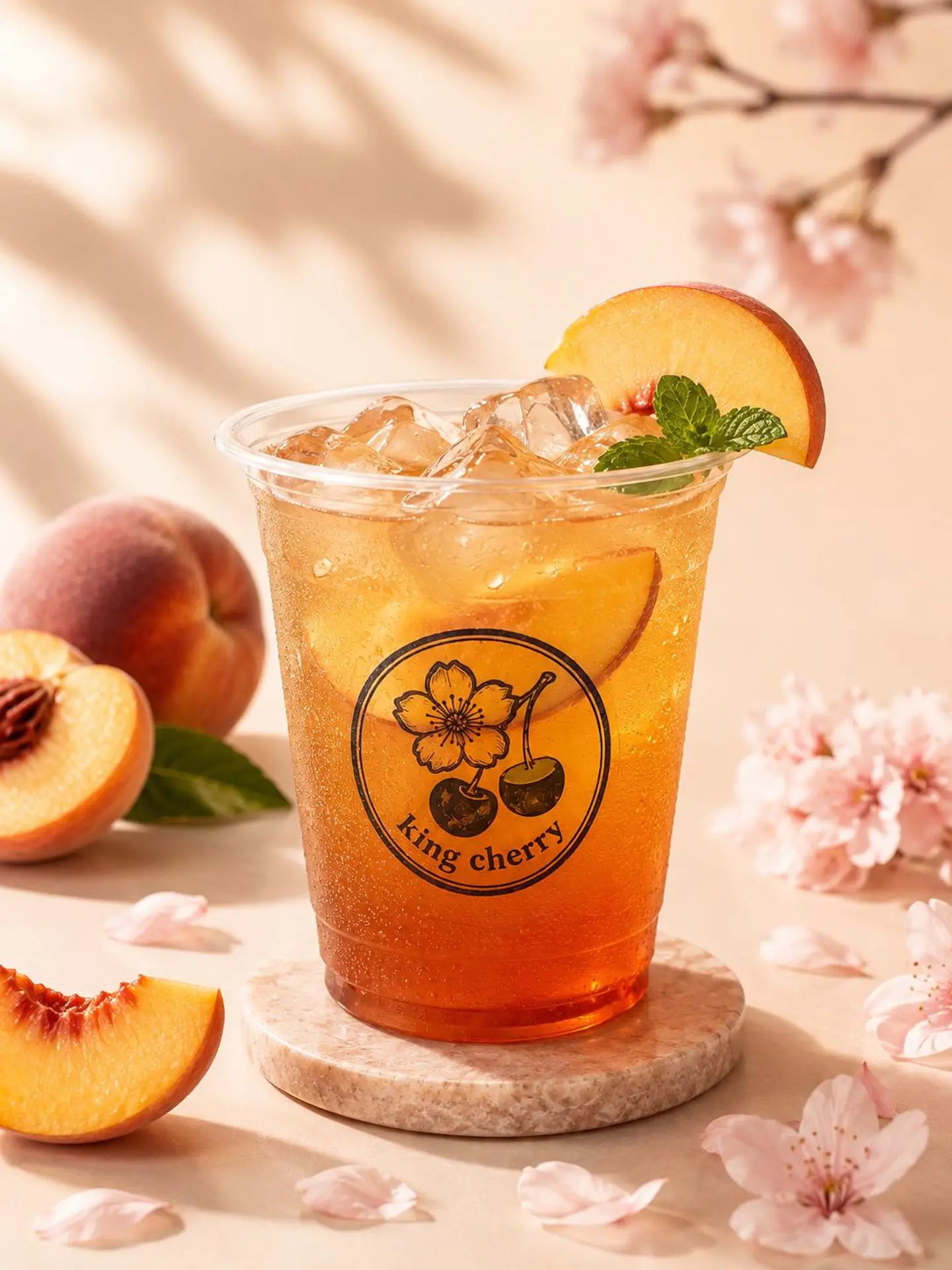 Iced Peach Tea