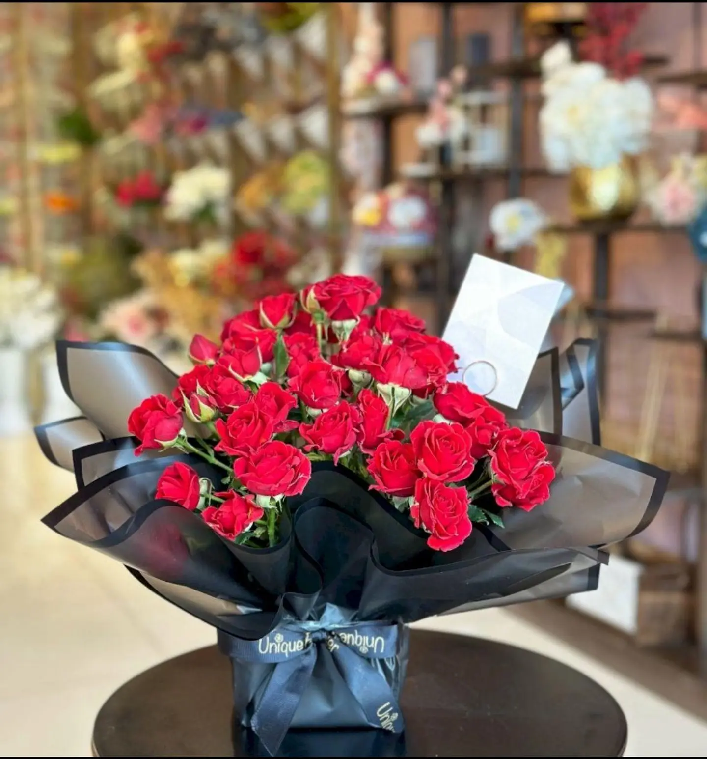 باقه البيبي روز الأحمر صغيره