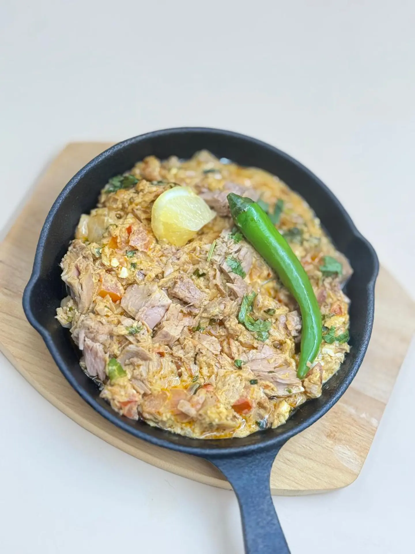 Tuna With A Mixture And Cheese