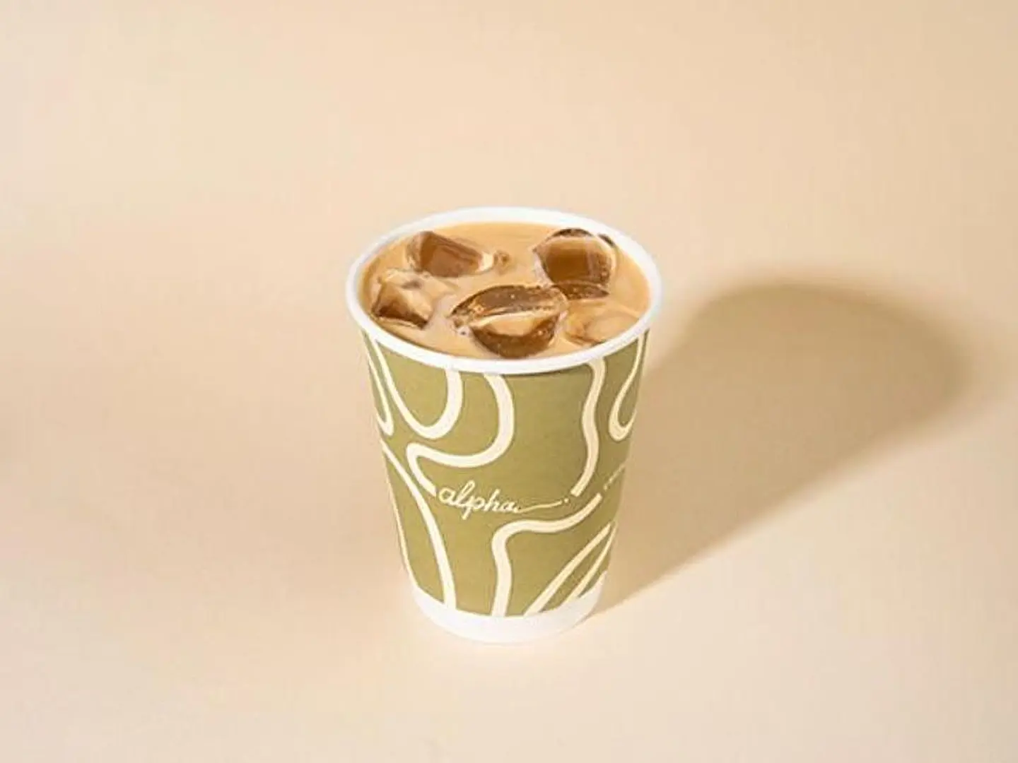 Iced Alpha Latte