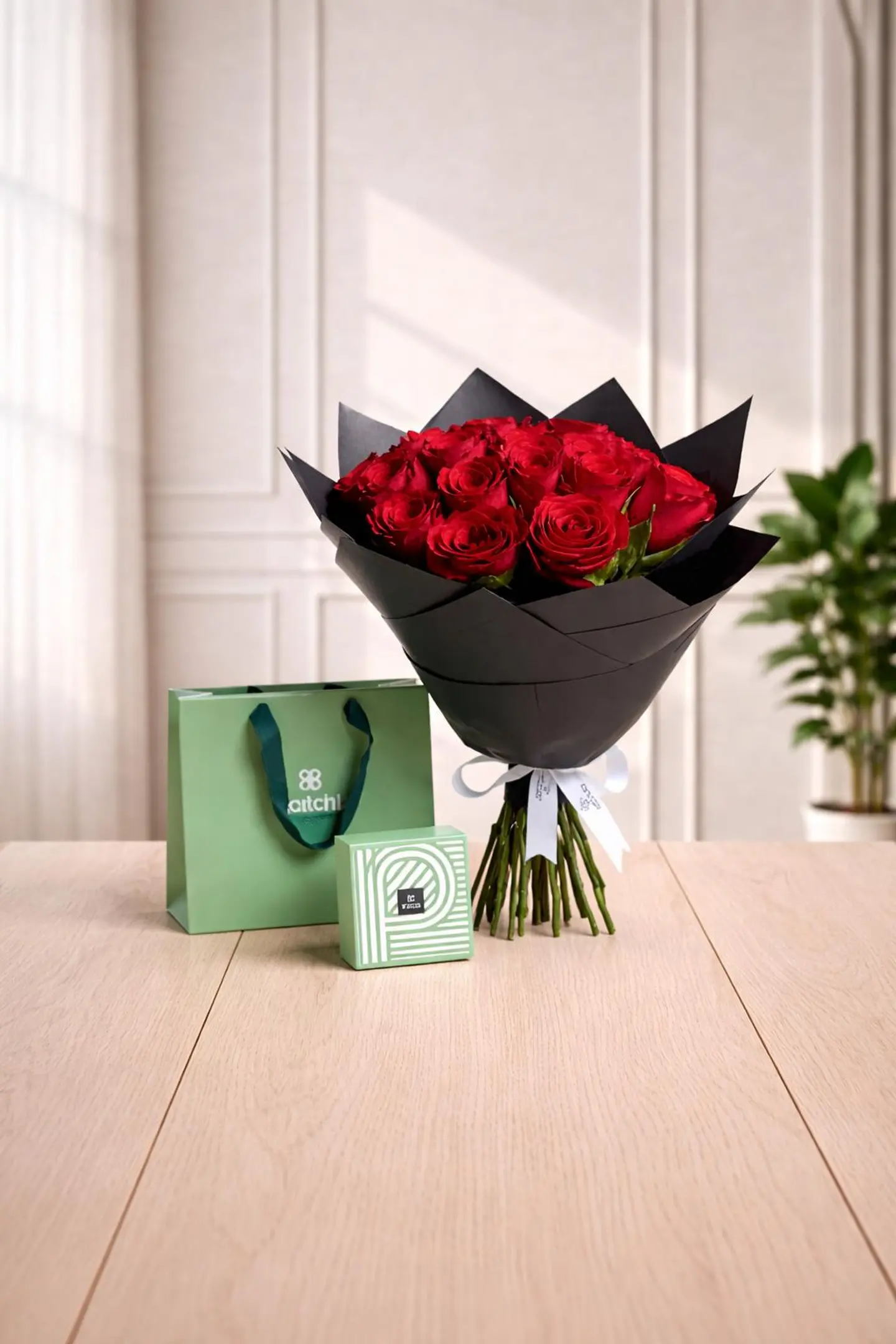 Rose With Patchi Chocolate 3