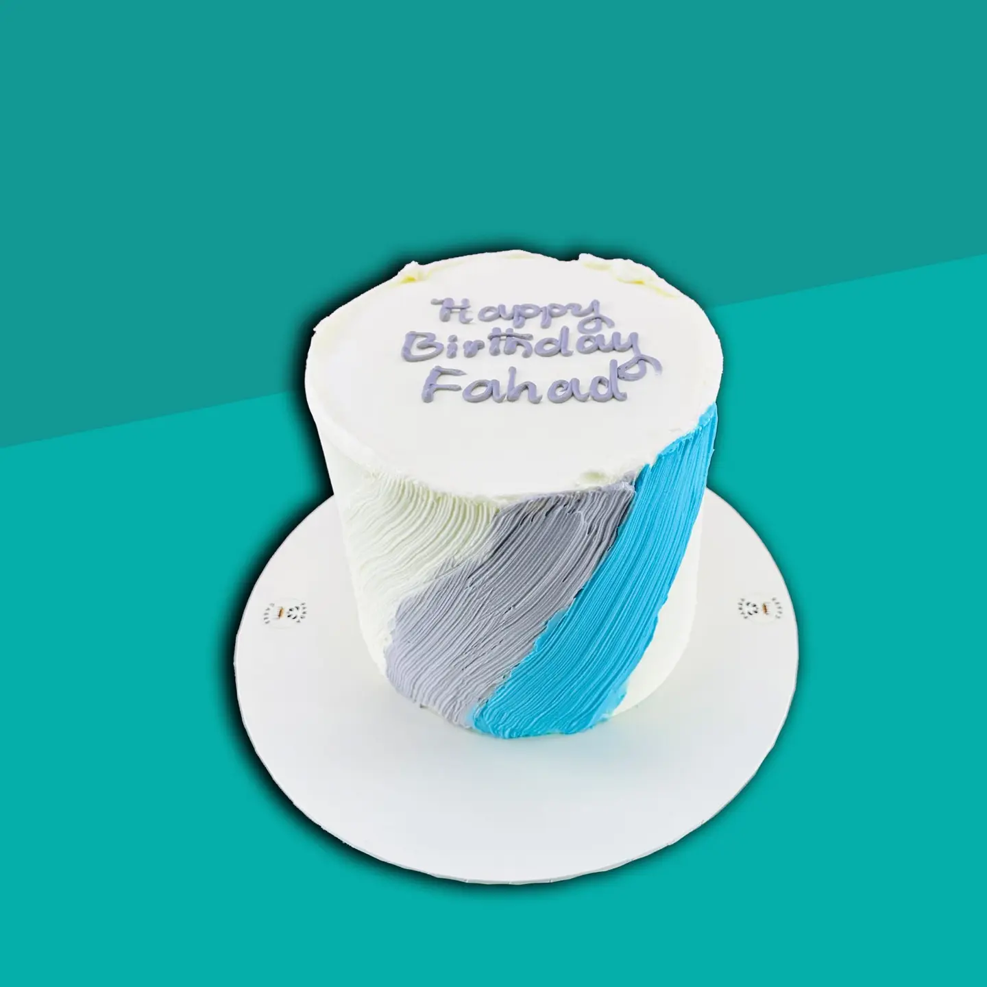 Contour Blue Cake