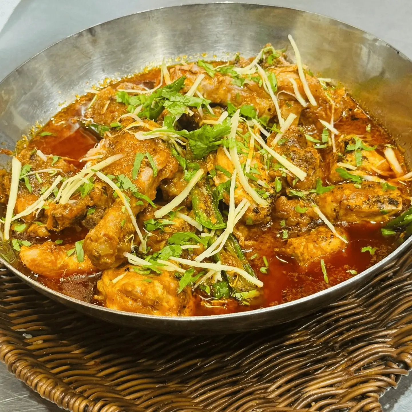 Chicken Karhai Red Half