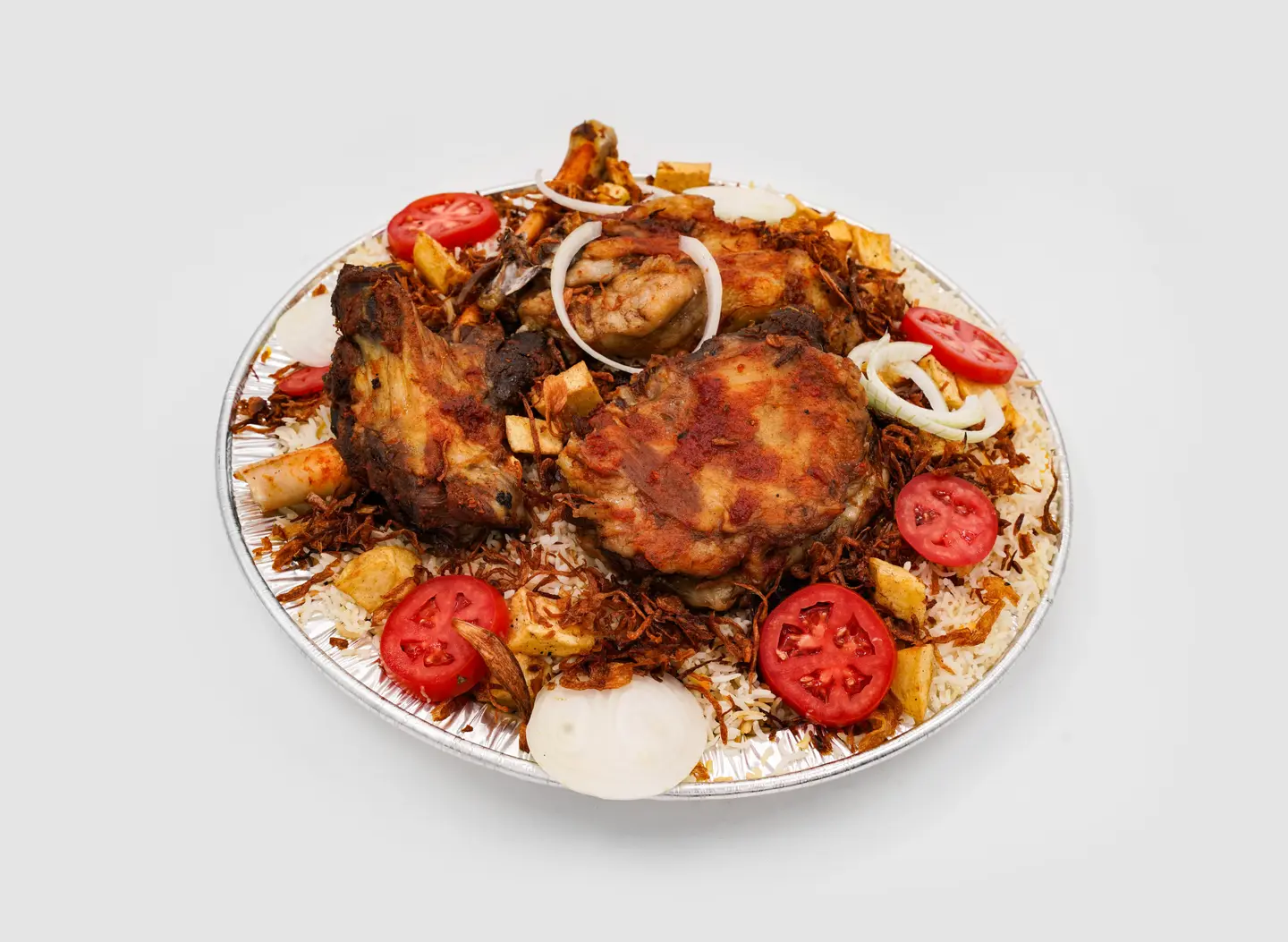 لحــم وليمة وسط