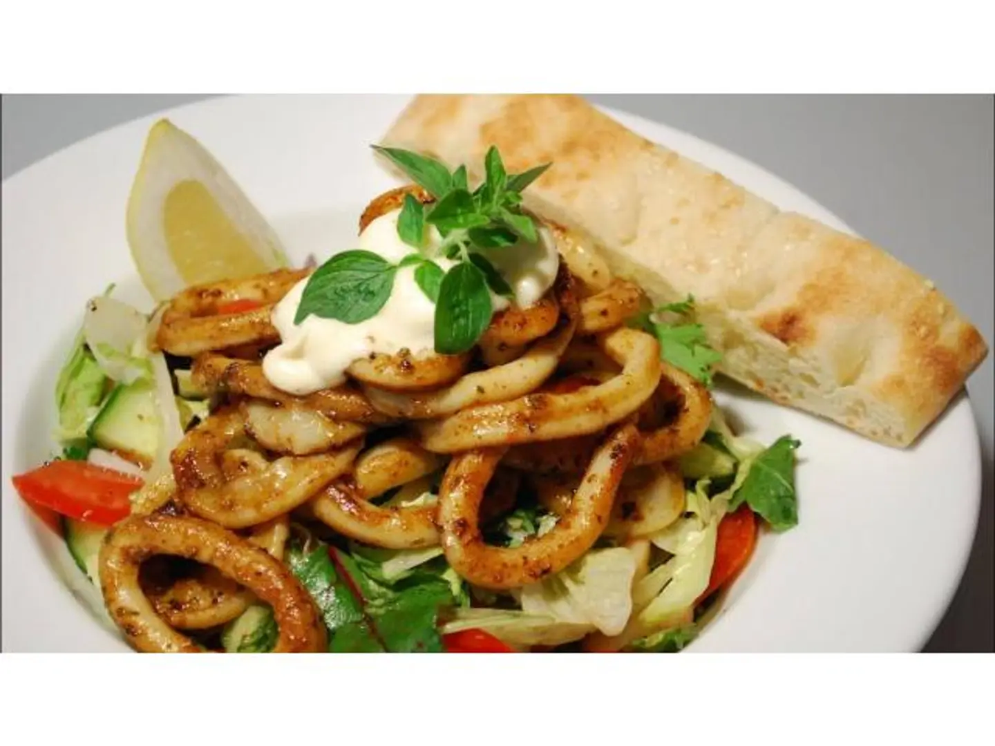 Fried Calamari Sandwich