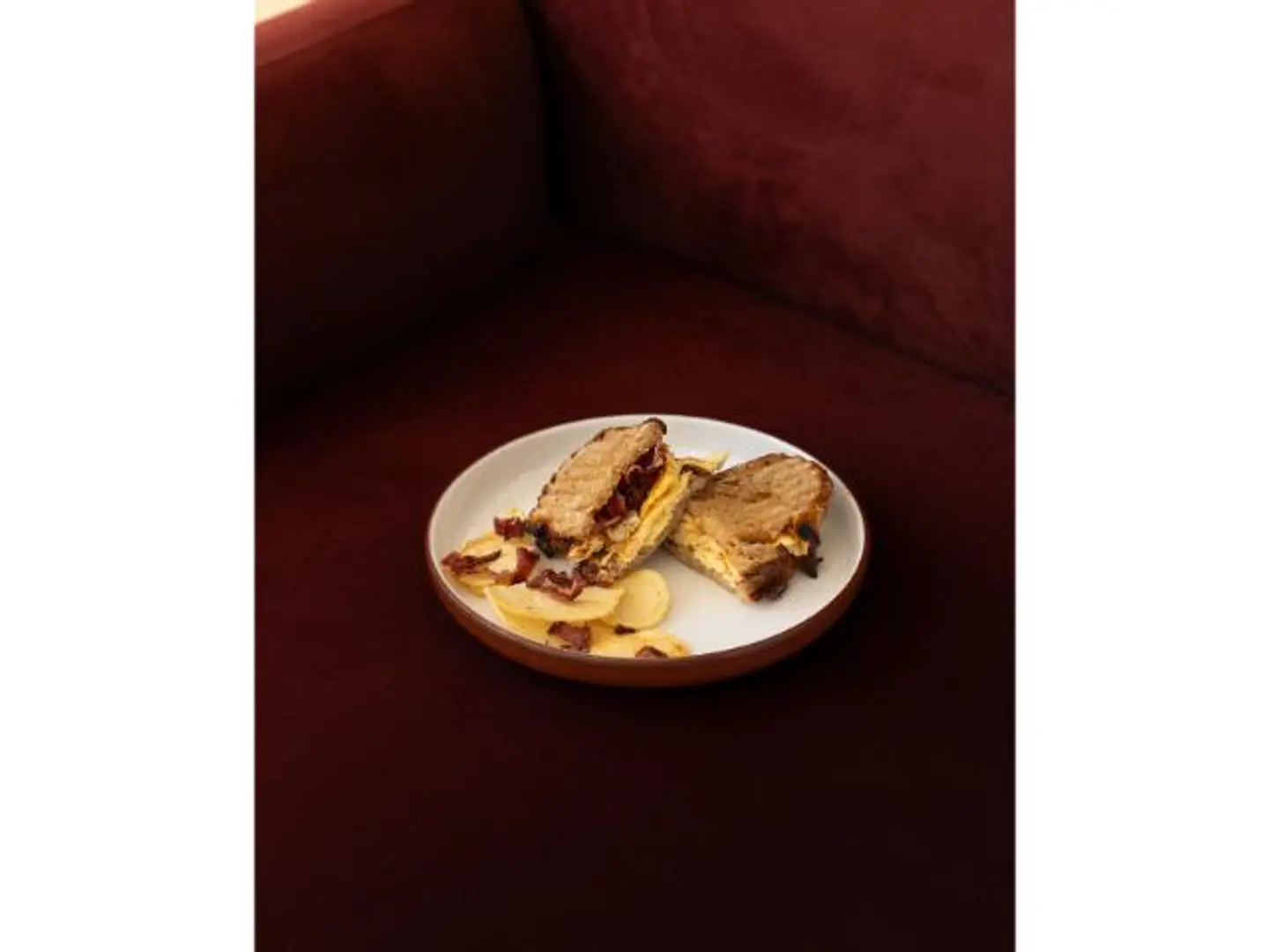 Smoked Egg Sandwich