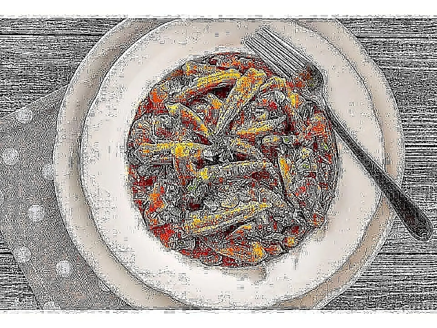 بامية مع لحم