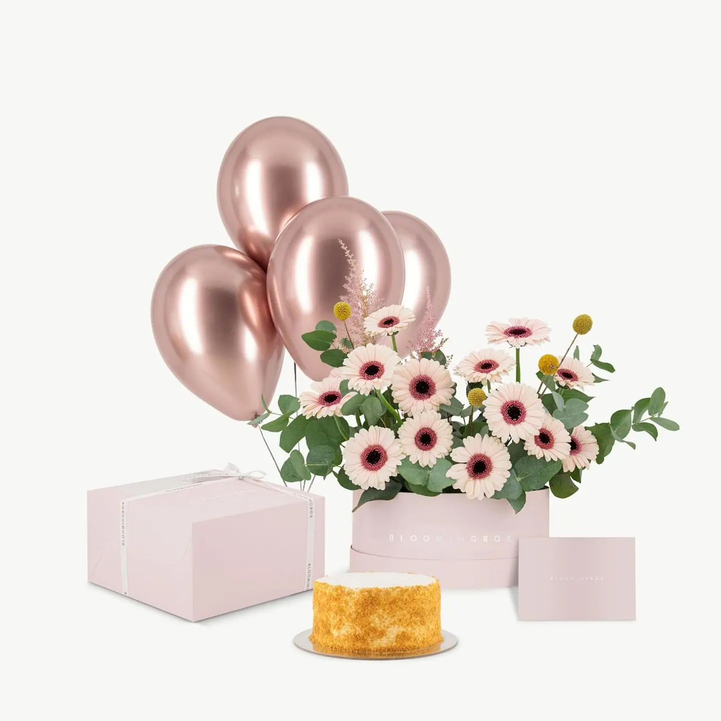 Soft Pink Short Assortment With Cake