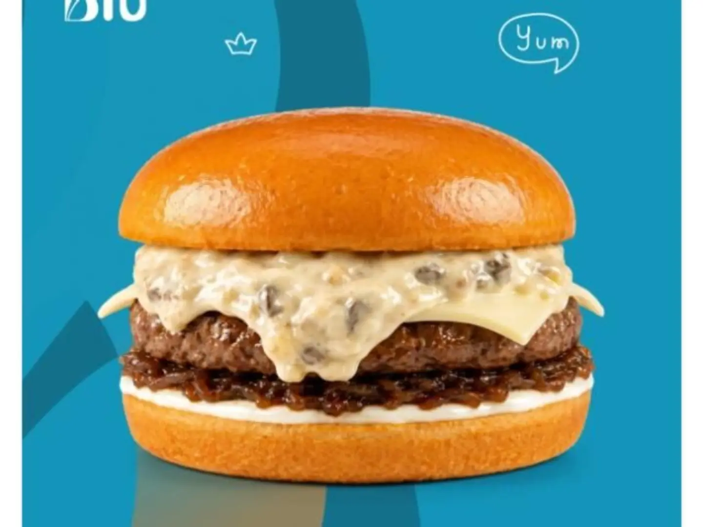 Swiss Mushroom Burger