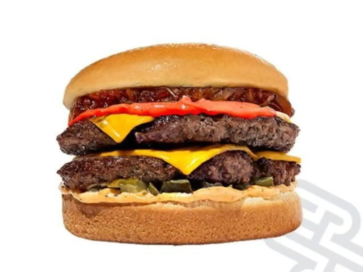 Fresh Double Beef Burger Meal
