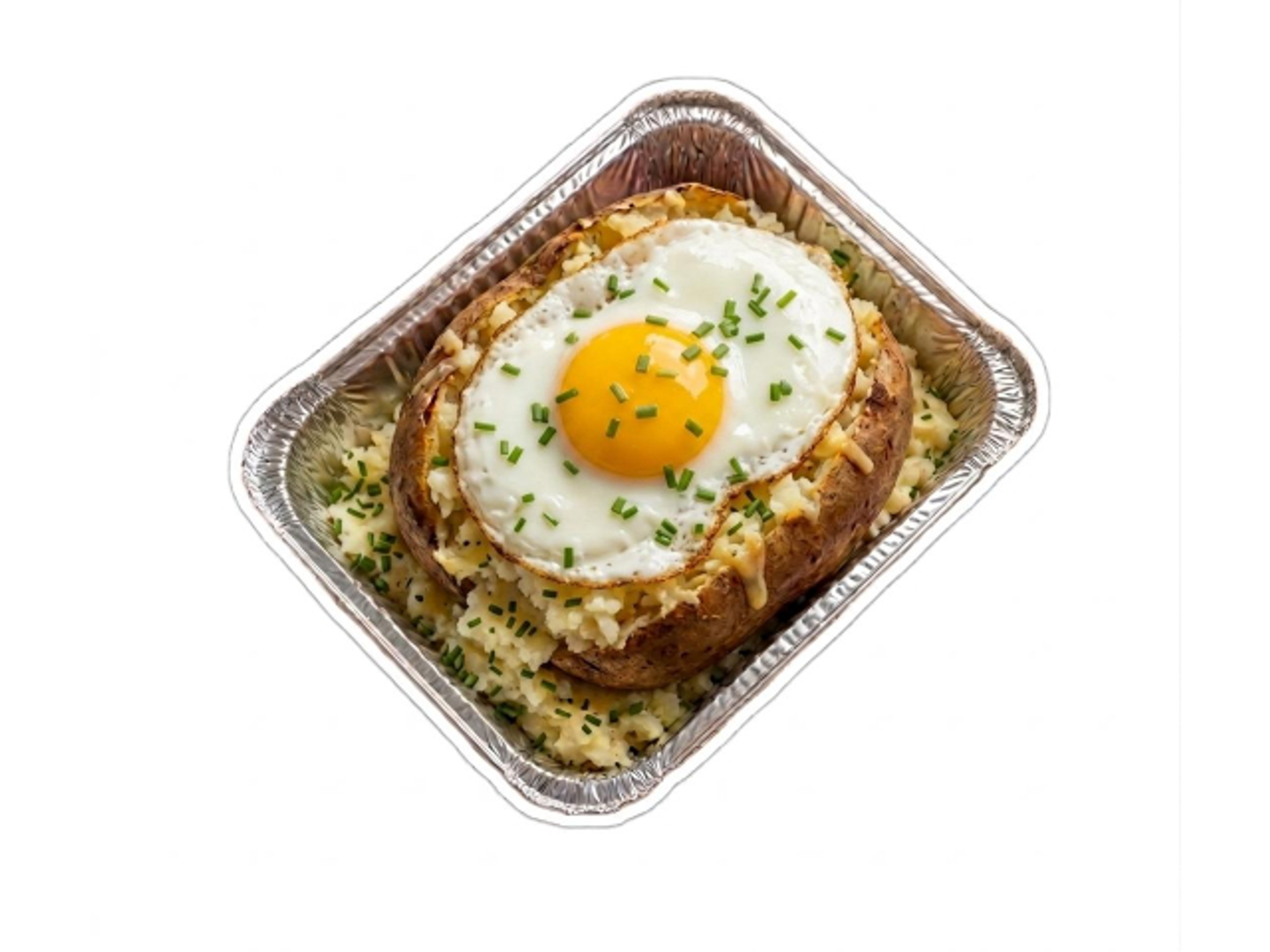 Baked Potato With Egg