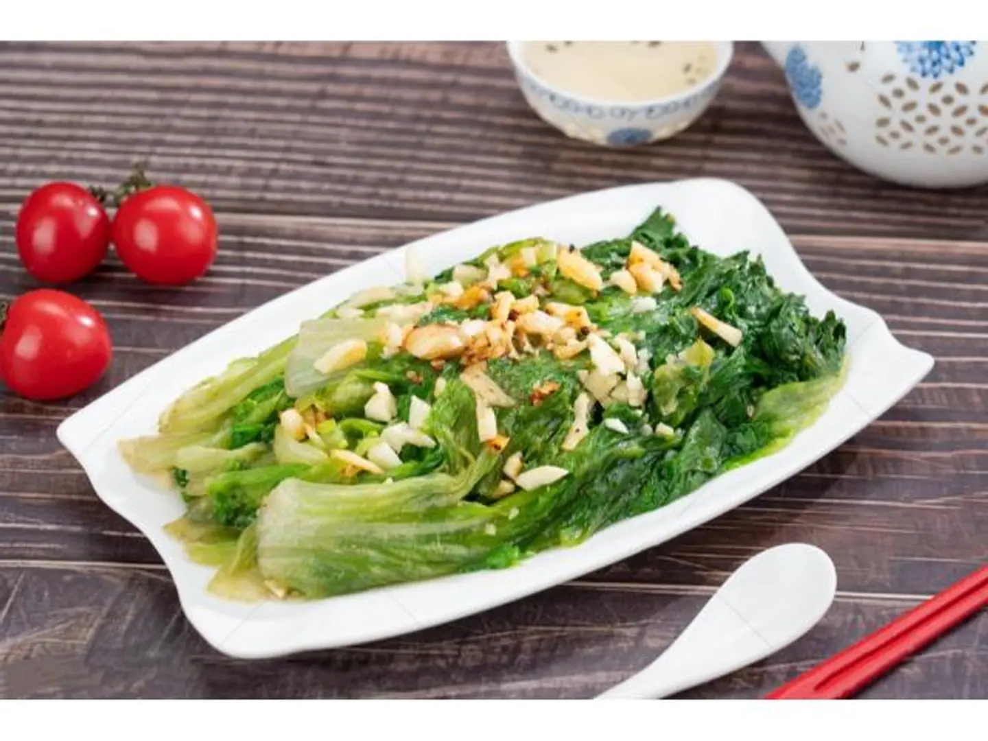 Garlic Romaine Lettuce