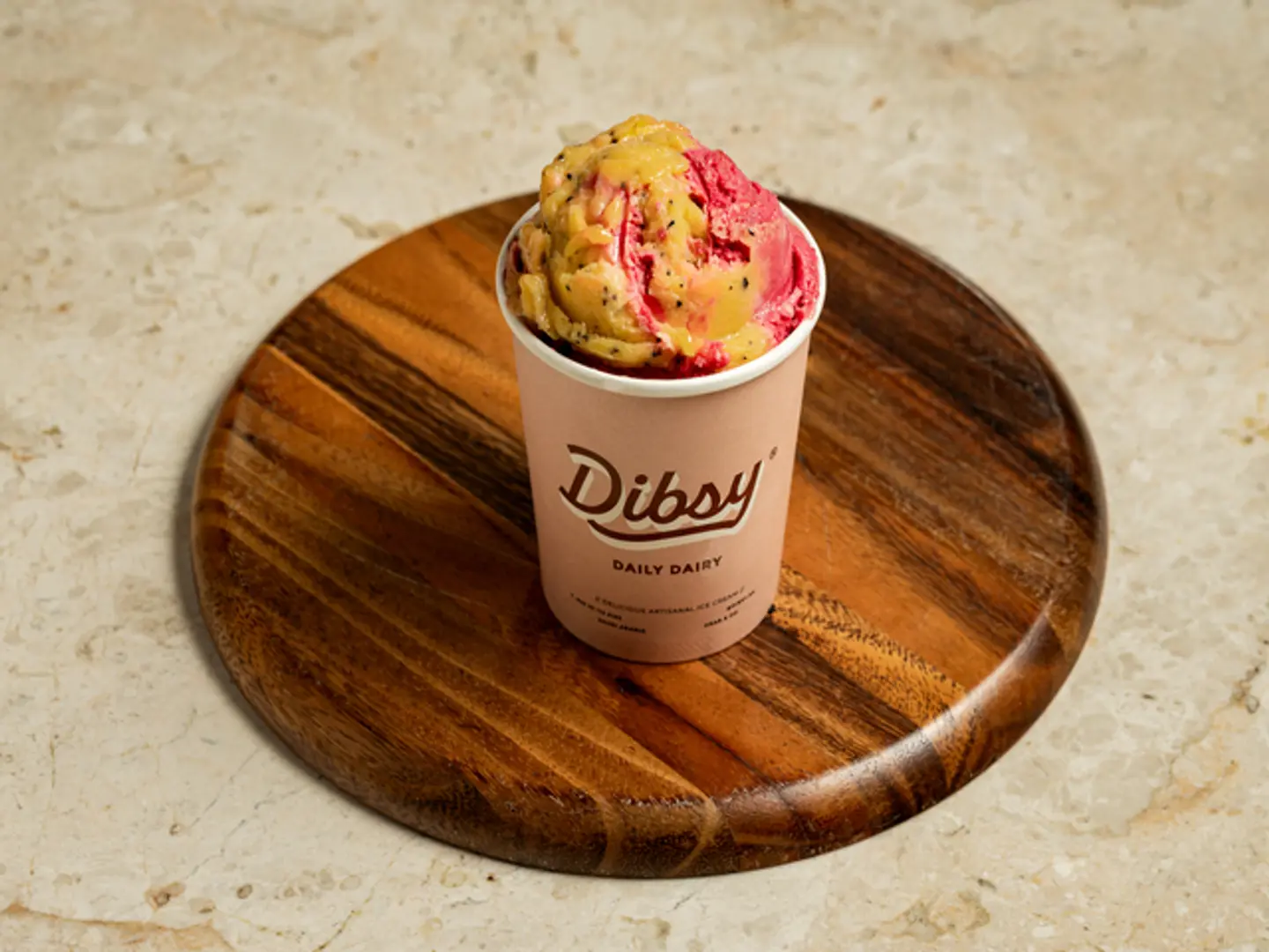 Hibiscus With Passion Fruit - Large Scoop