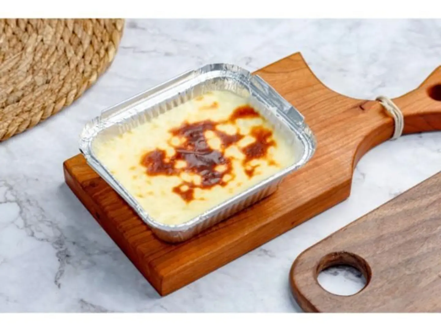 Oven Pudding Rice With Cream