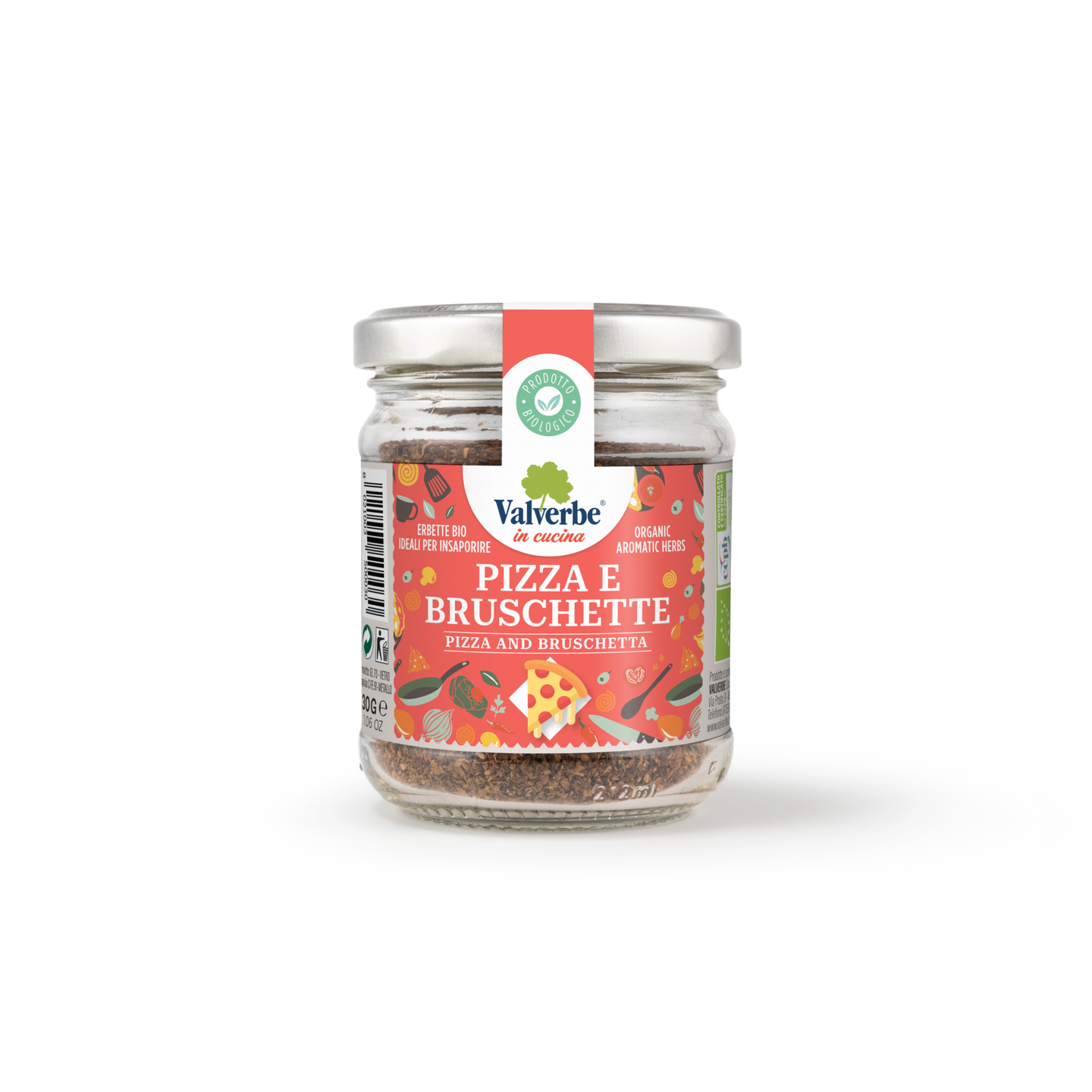 Valverbe Pizza & Bruschetta Organic 30g.