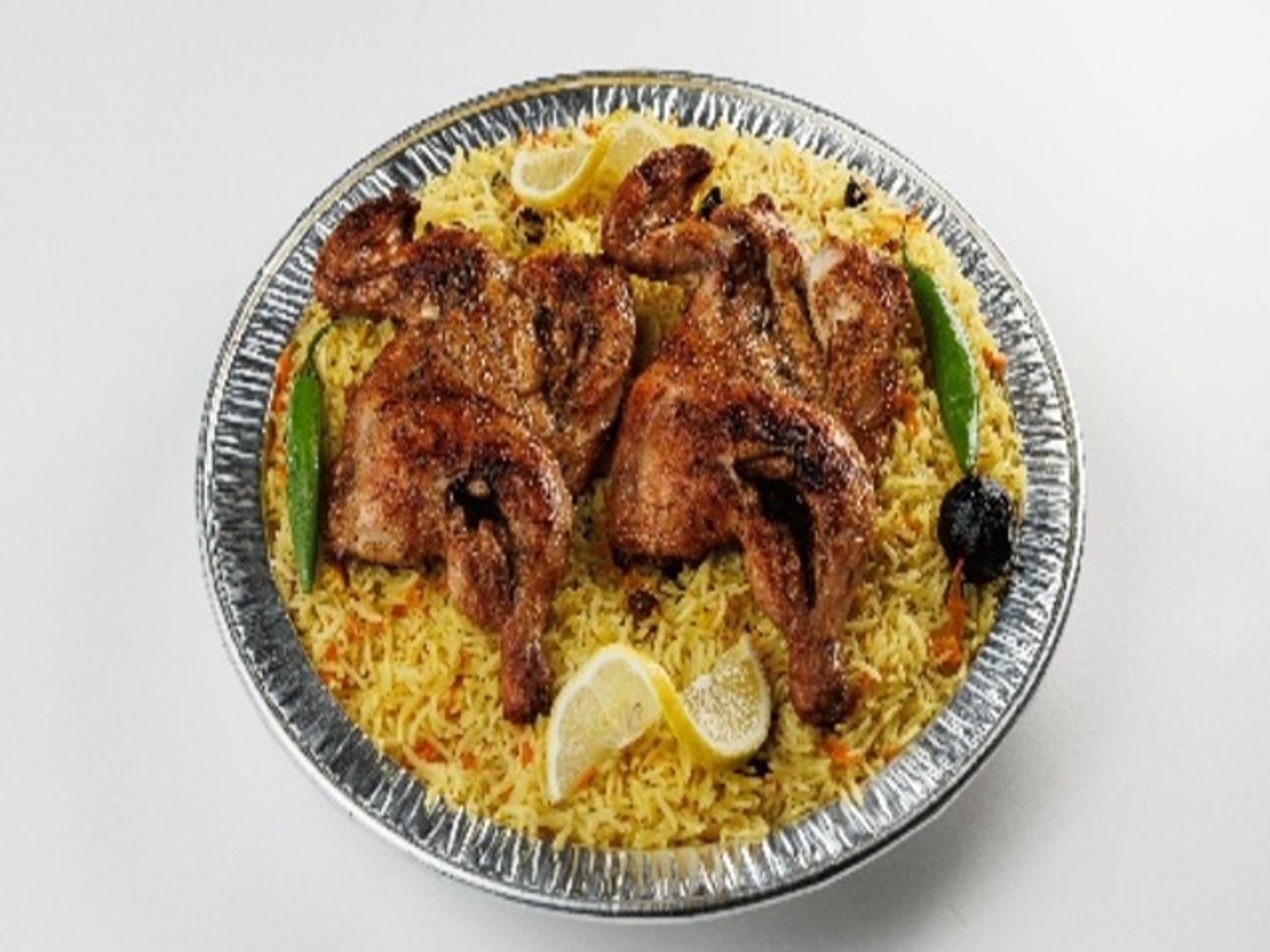 Full Chicken Mazbi Rice Bukhari