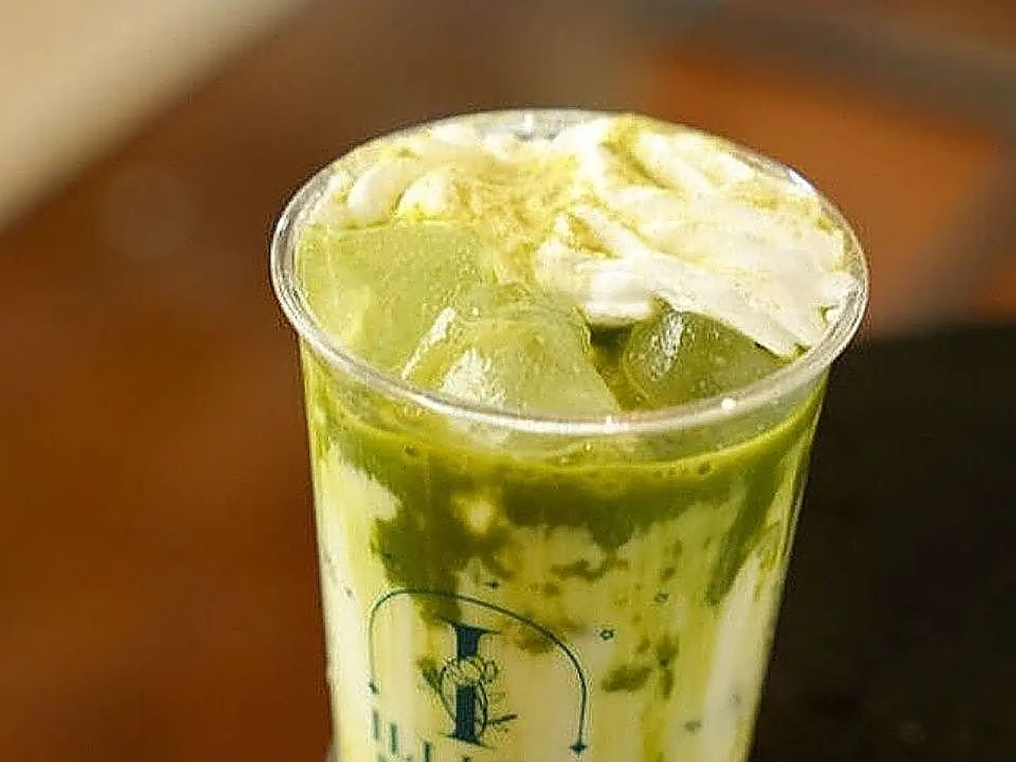 Iced Matcha Spanish Latte