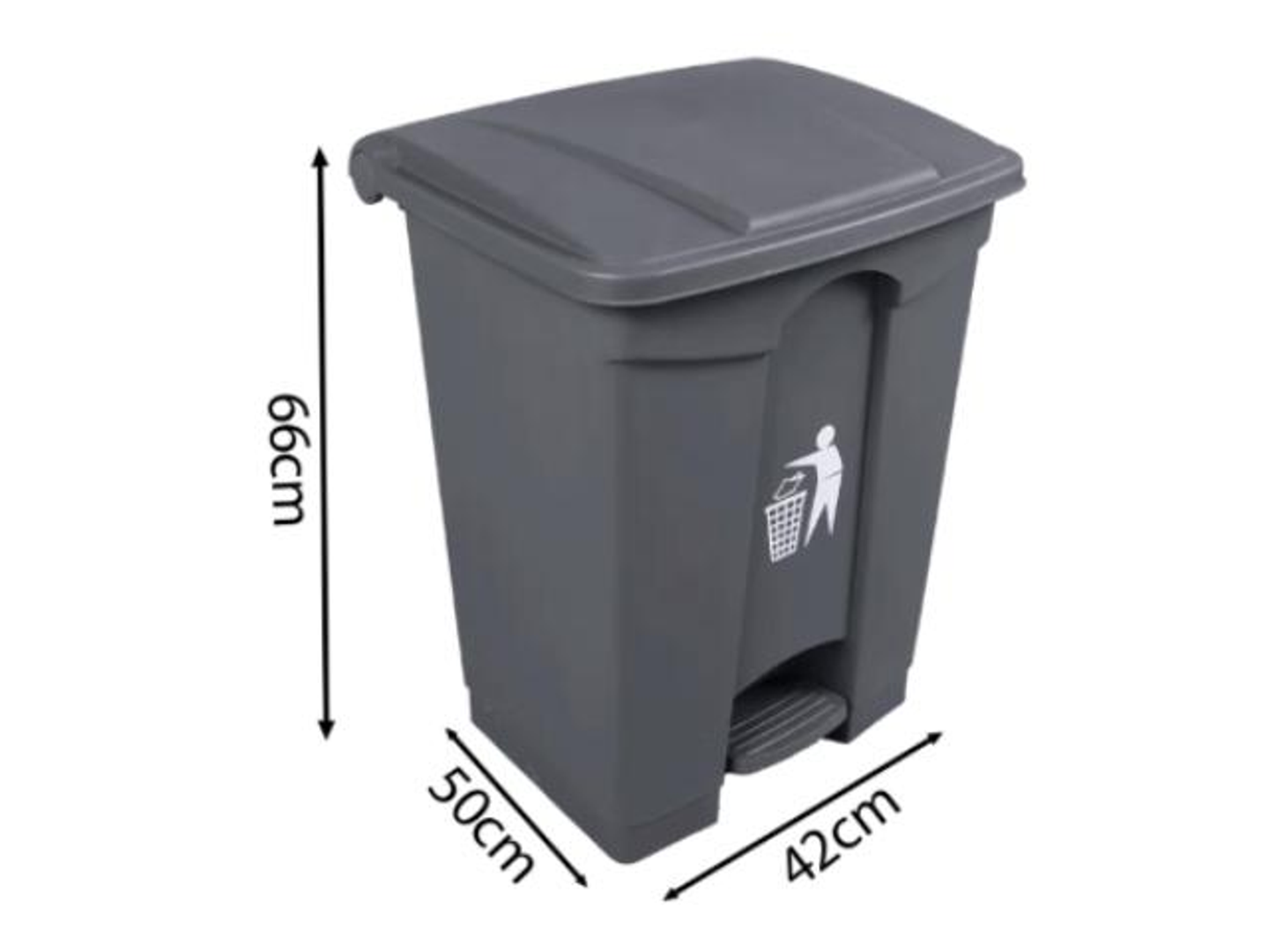 70 L Pedal Dust Bin