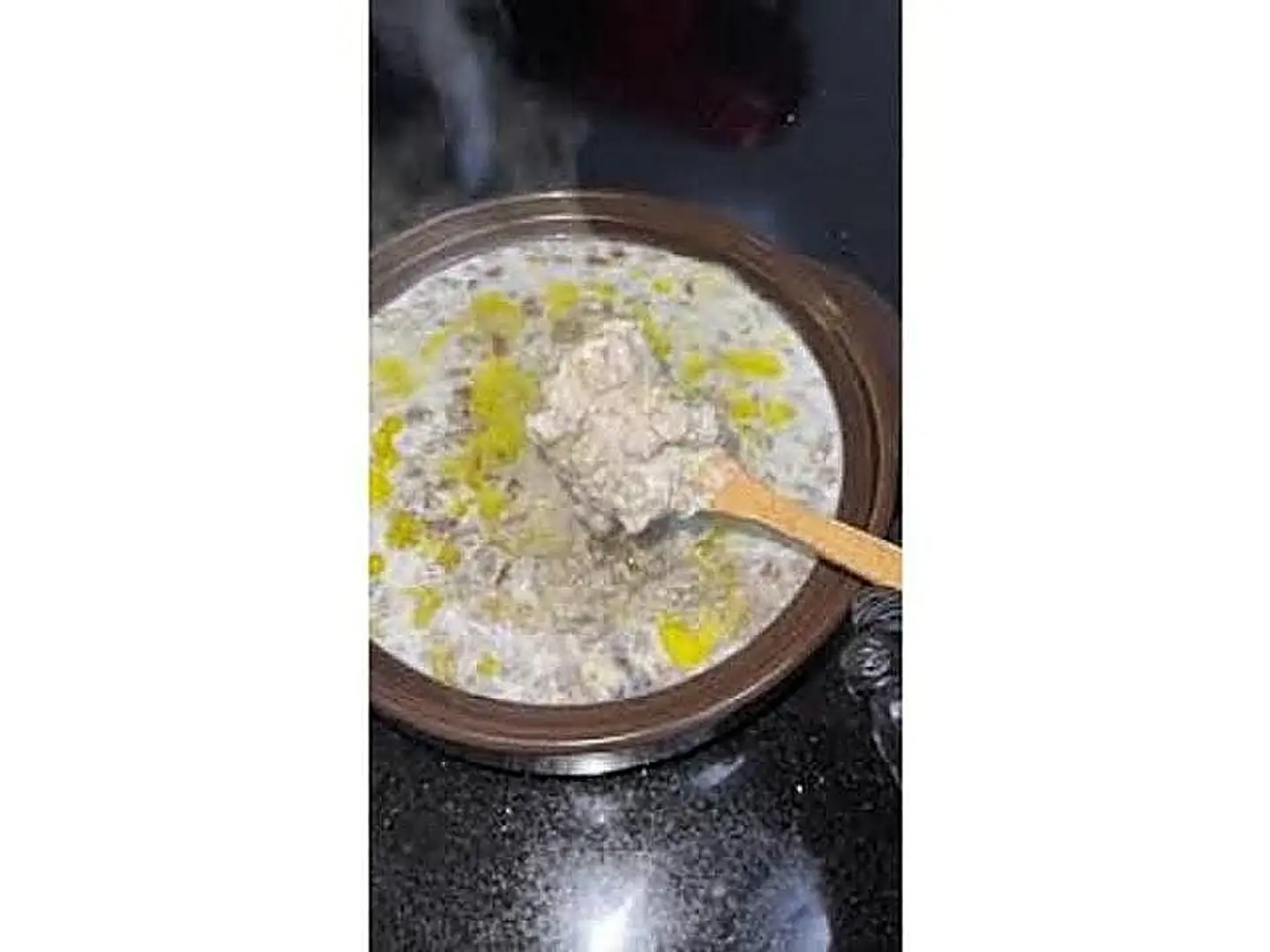 فتة دخن سادة