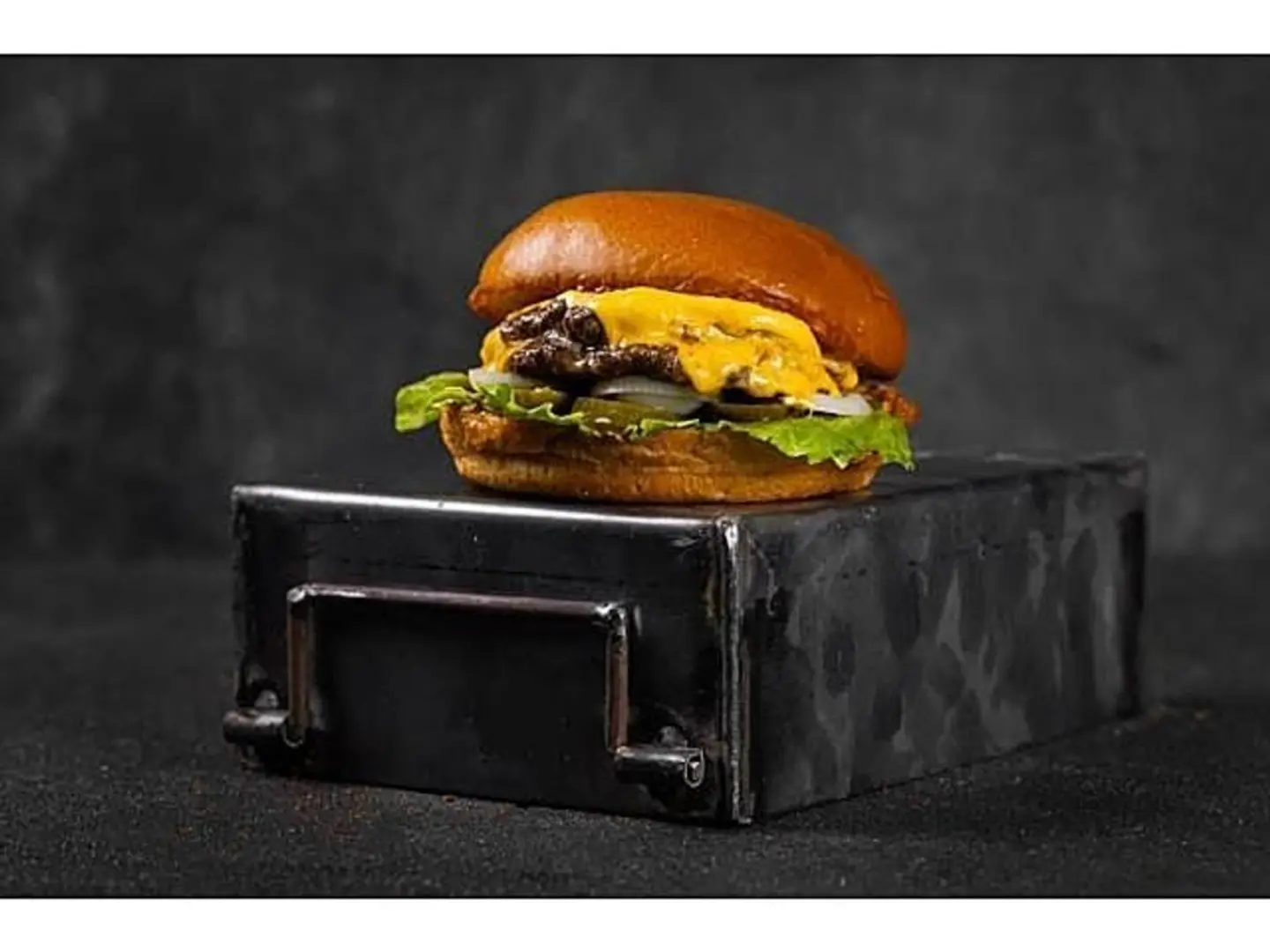 Double Smash Beef Burger