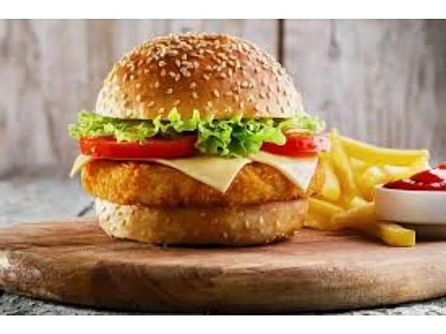 Cheese Chicken Burger