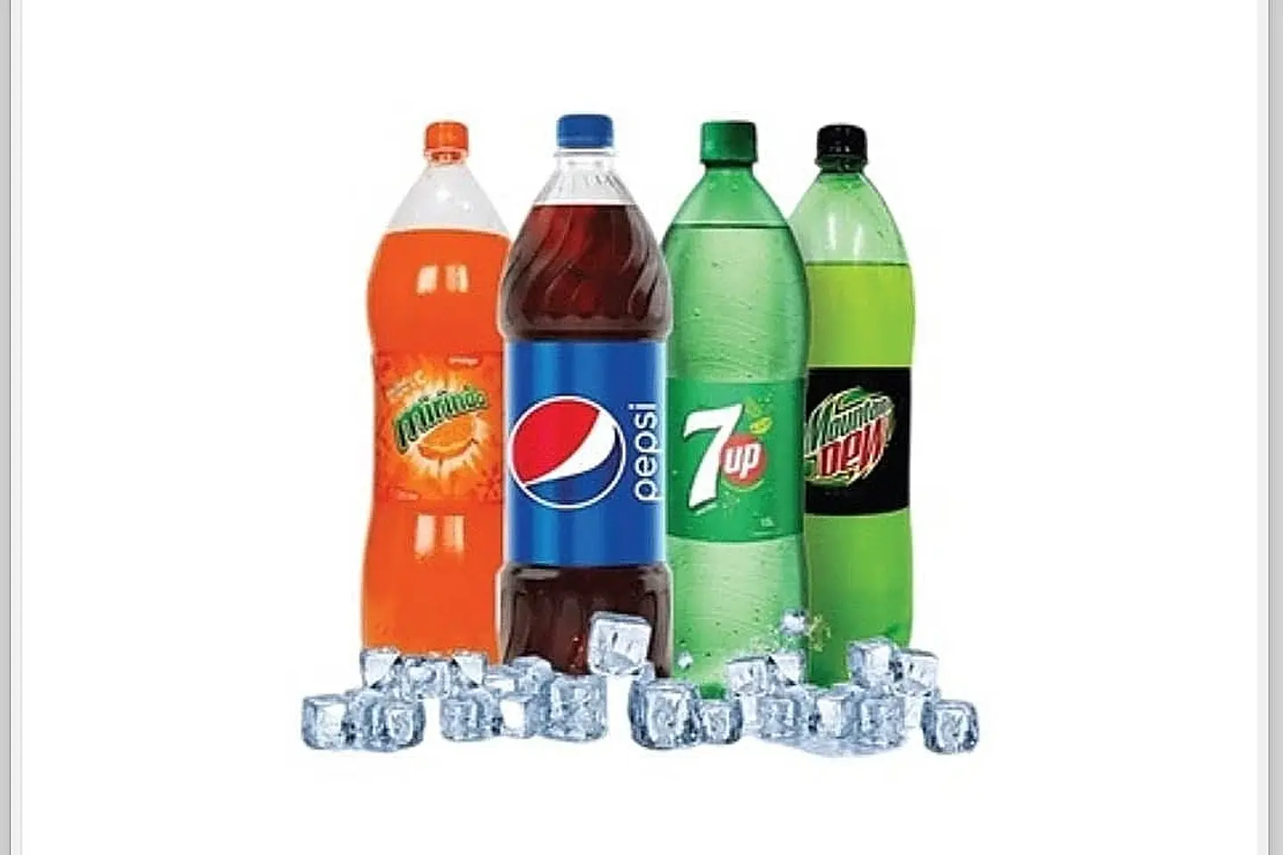 مشروبات غازية 1 لتر
