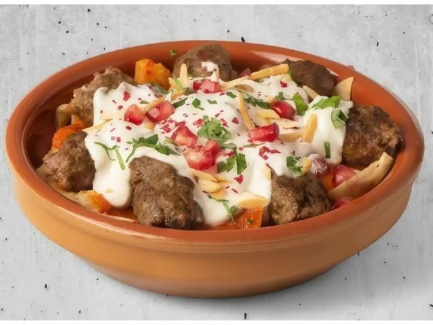Kebab Fatteh With Eggplant