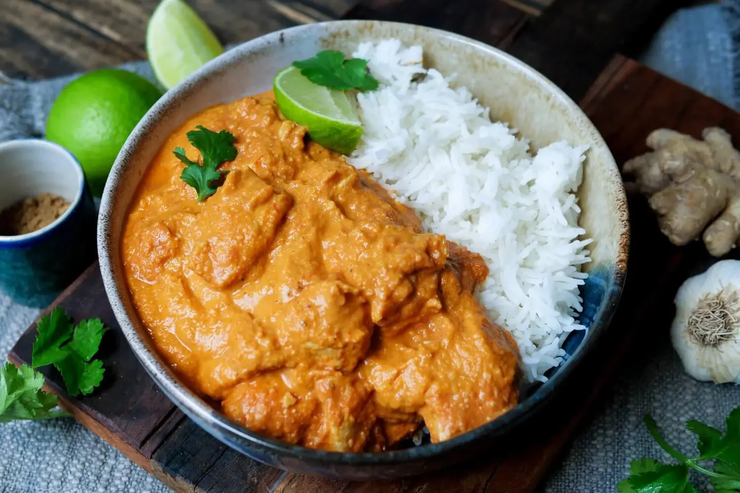 دجاج بالزبدة