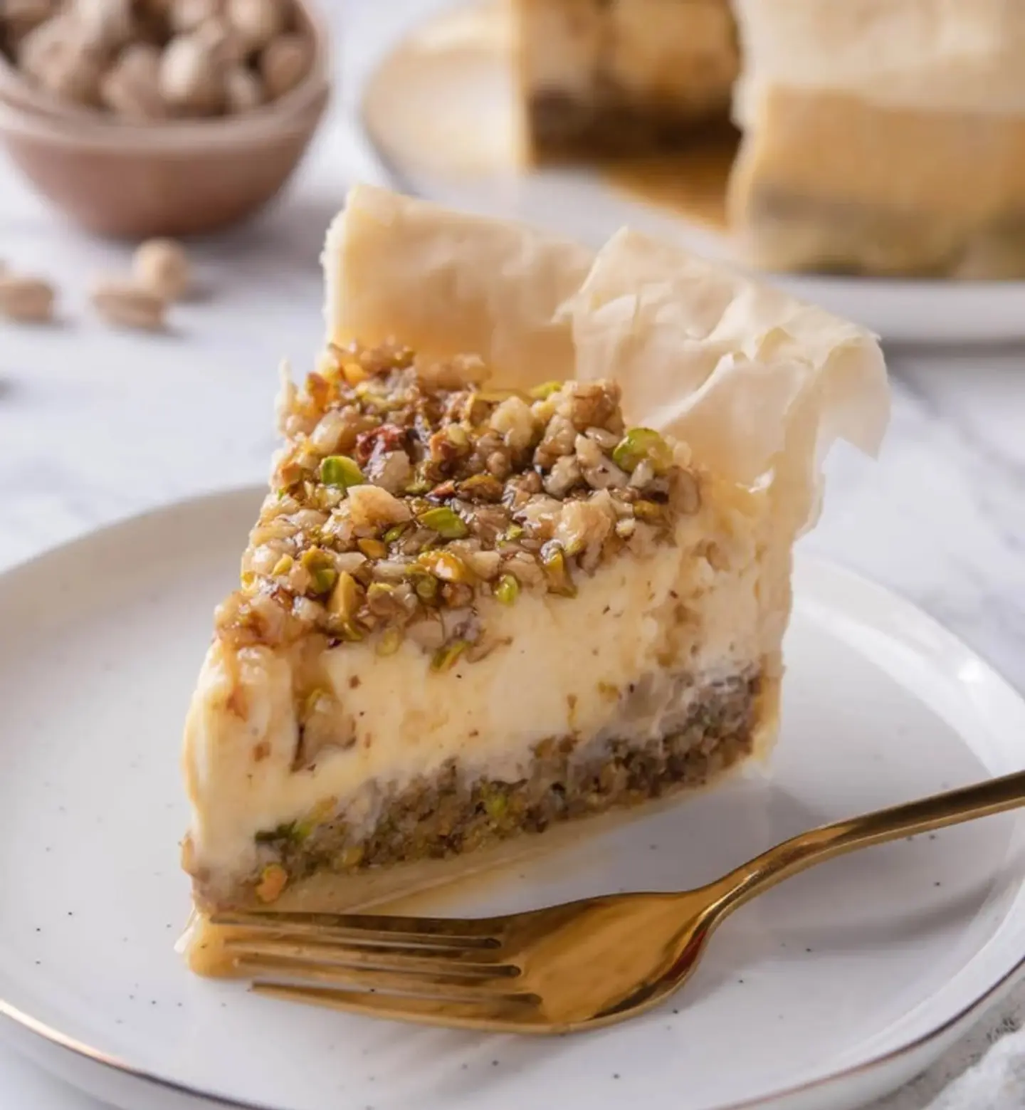 Baklawa Cheesecake